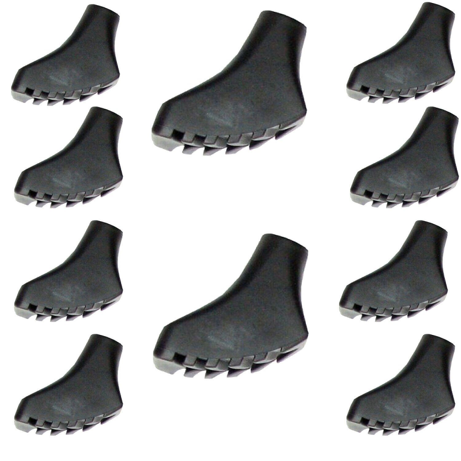 TSB Werk Nordic-Walking-Stöcke 10x Nordic Walking Gummipads Pads EXTRA Grip (10 St), Puffer, Gummi, Gummipuffer, Füße