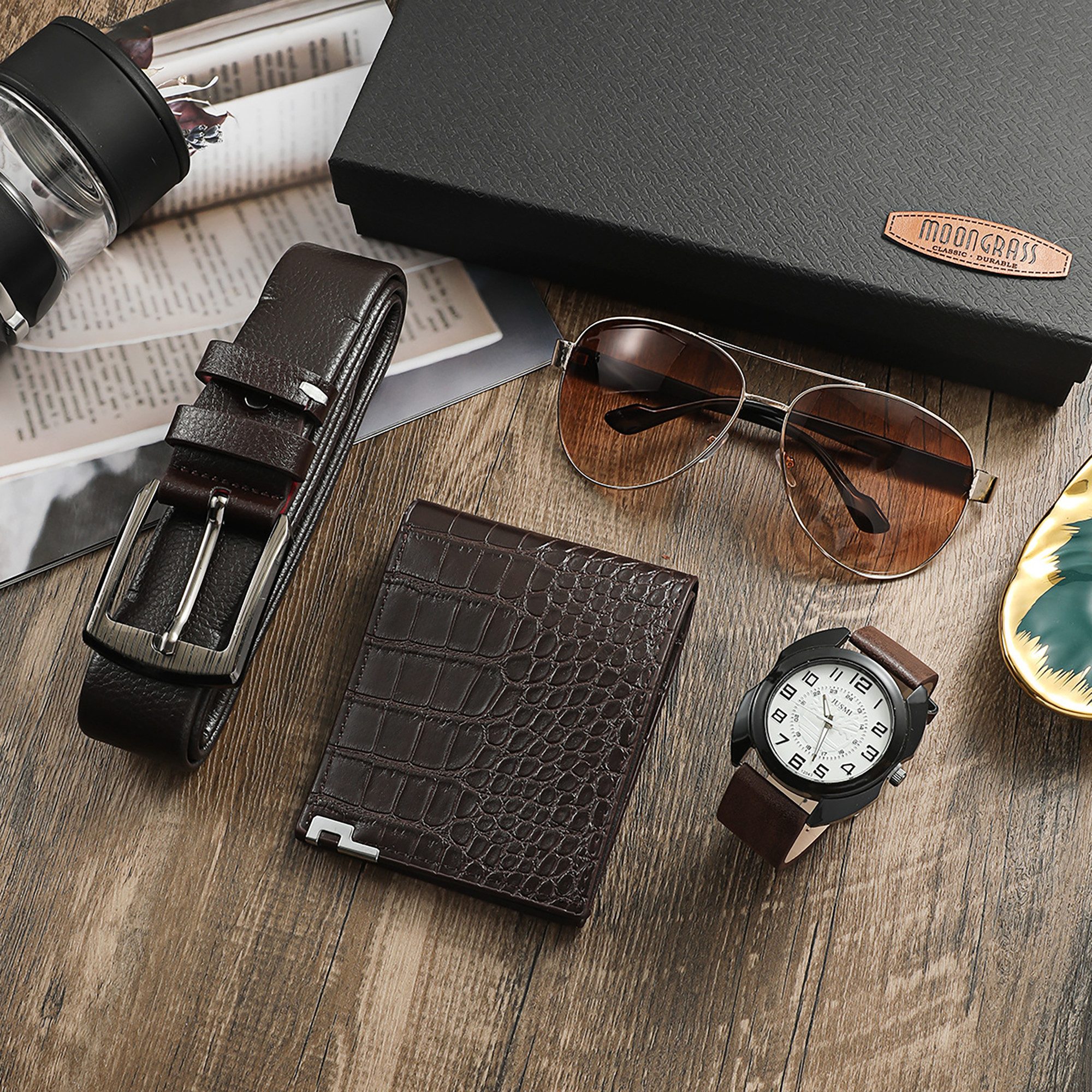 ibettertec Geldbörse 4PCS Geschenk für Männer günstig online kaufen