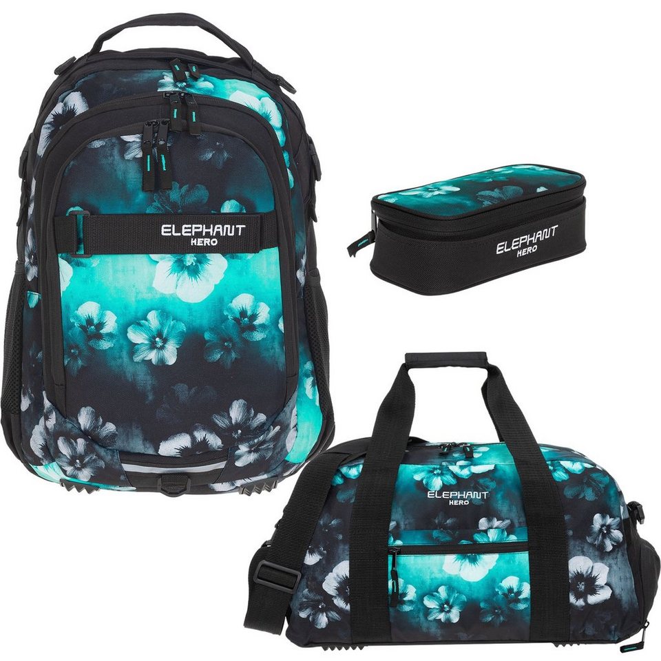 Rucksack Jungen Elephant Signature Schulrucksack Ranzen 12770 Cyber Camo Grün +R Rucksack Jungen Elephant Signature Schulrucksack Ranzen 12770 Cyber Camo Grün +R