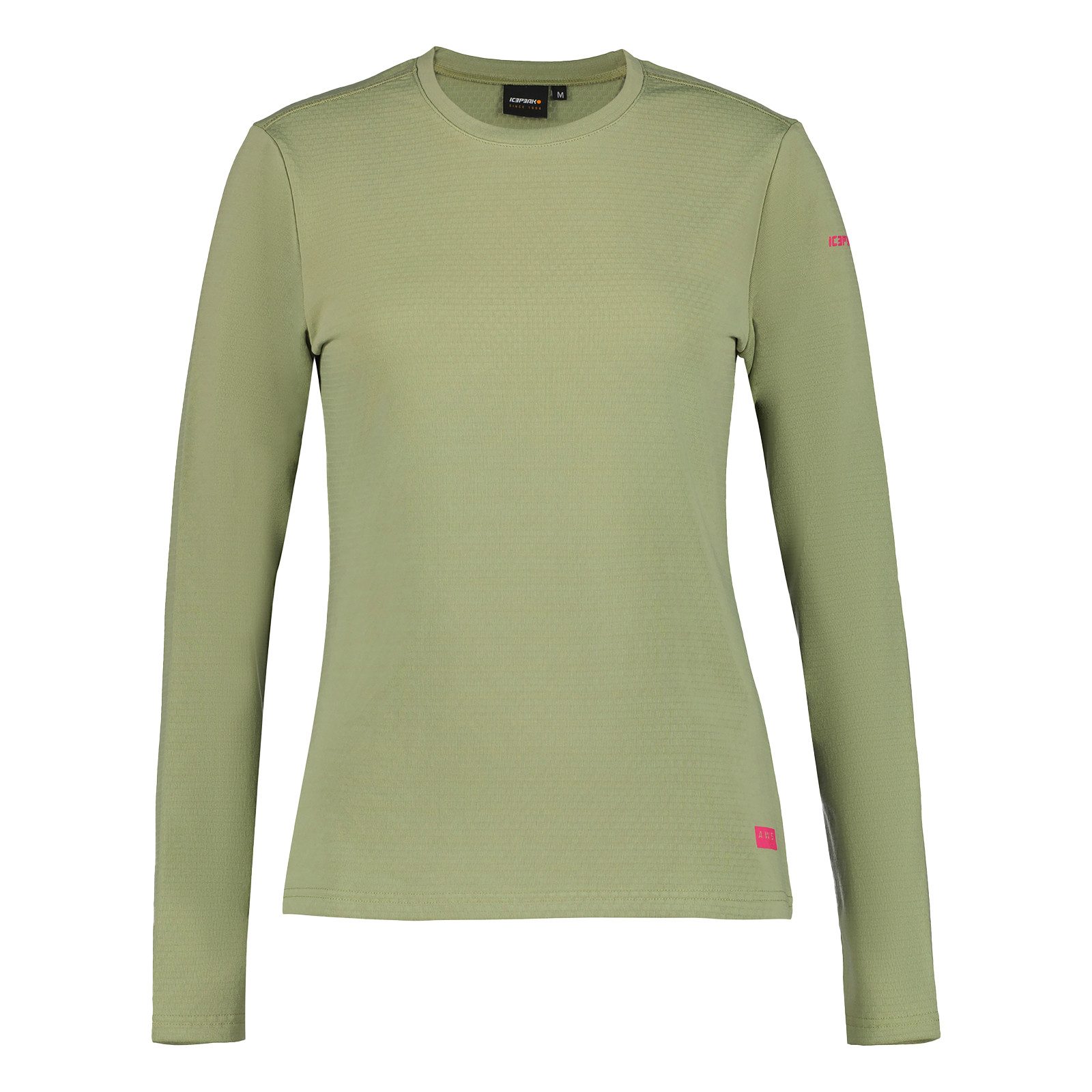 Icepeak Langarmshirt Bologna mit Rundhalsausschnitt