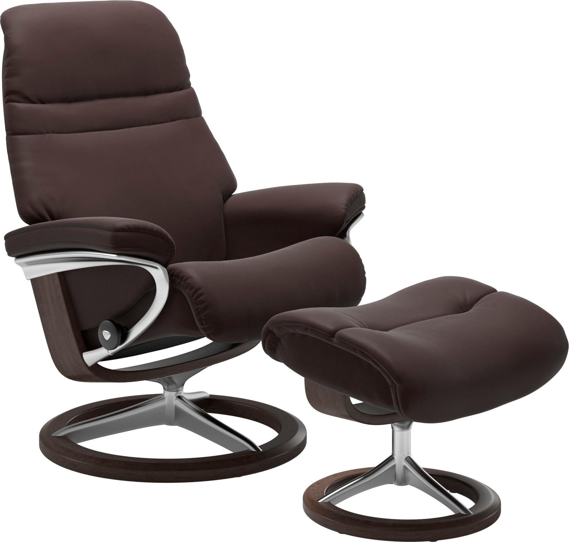 mit L, Sunrise, Stressless® Signature Wenge Gestell Base, Relaxsessel Größe