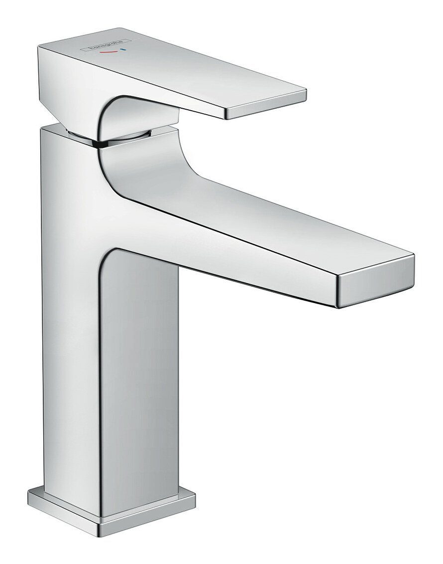 hansgrohe Waschtischarmatur Metropol 110 Einhebel CoolStart m. Hebelgriff m. Push-Open Ablaufgarnitur