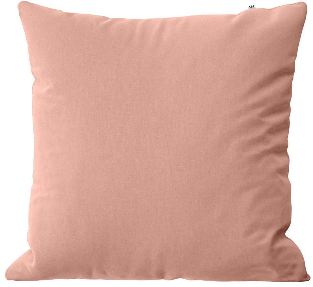 Wolkenfeld Kissenbezug Renforcé Kissenbezug Baumwolle - Natürlich weiches Schlafgefühl, (1 Stück), Größe 80x80, 40x80 und 70x90 cm; versteckter Reißverschluss