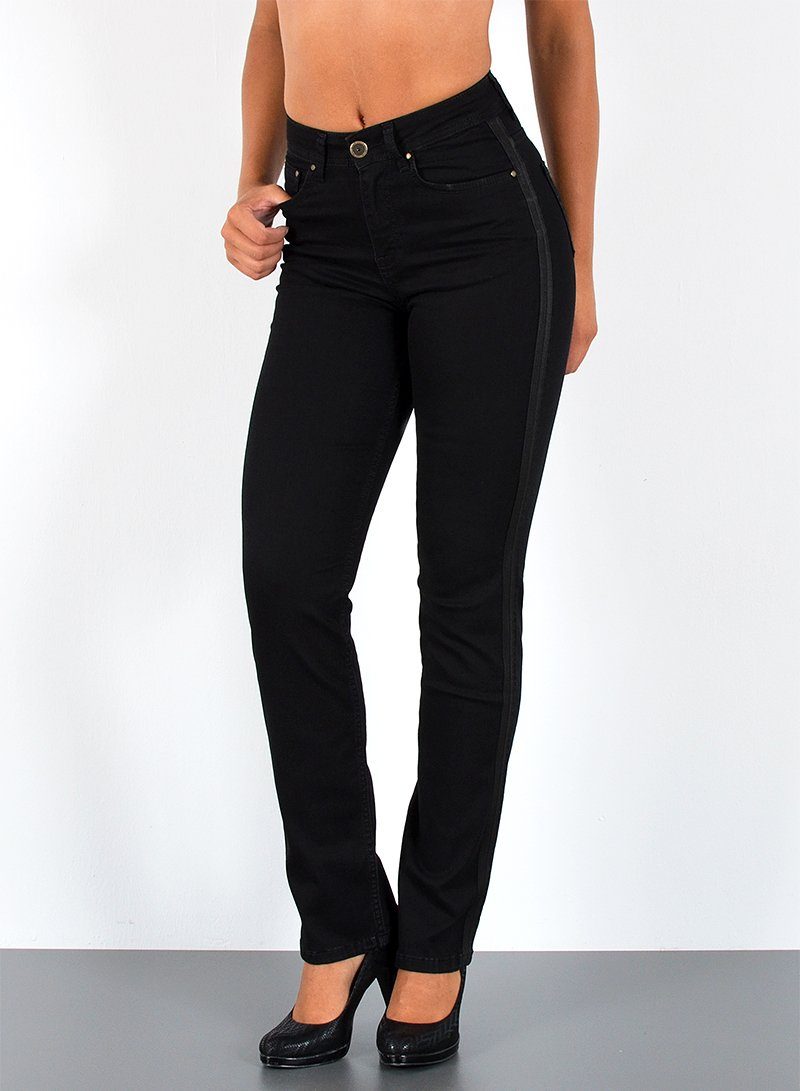 ESRA Straight-Jeans Premium Damen Straight Fit günstig online kaufen