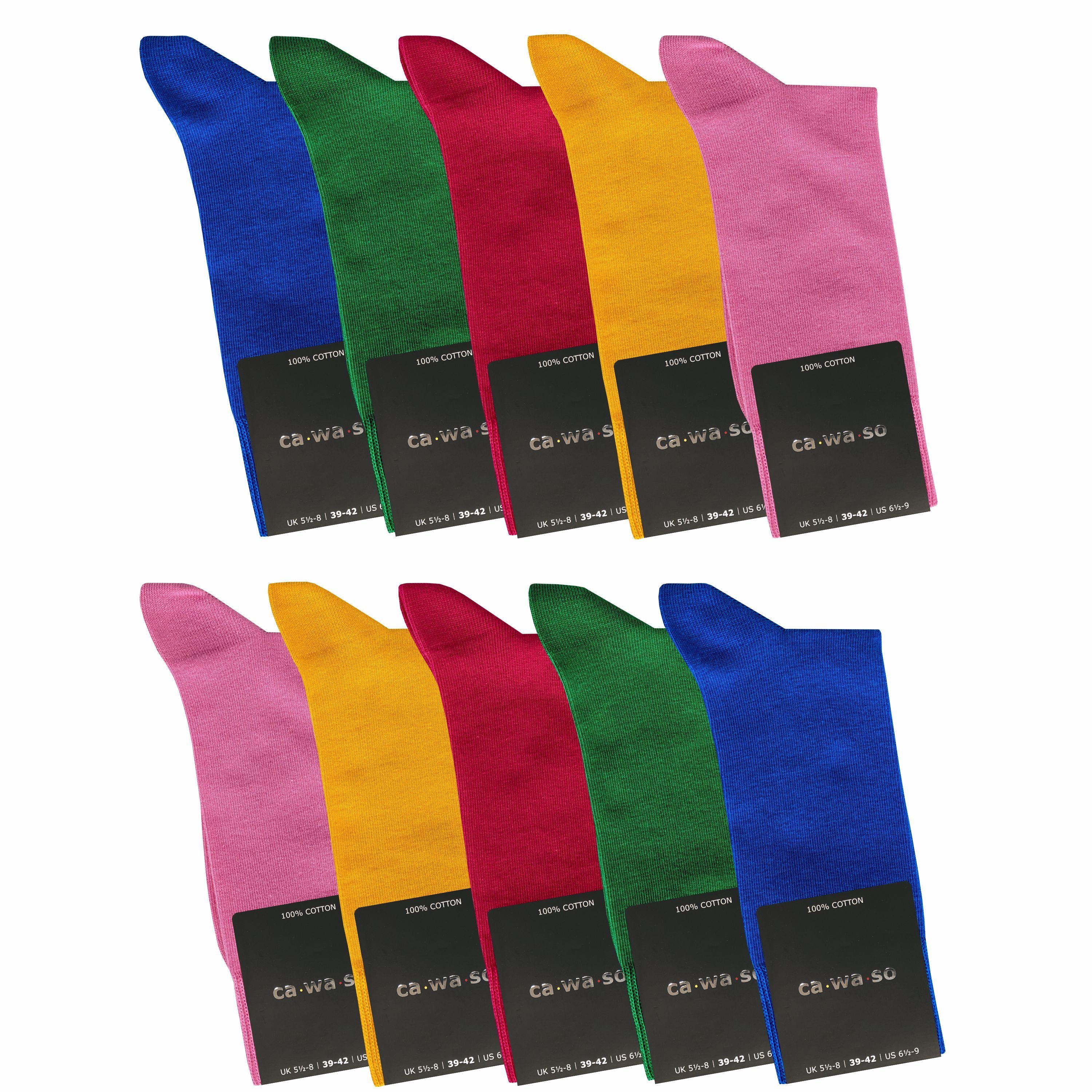 ca·wa·so Businesssocken für Herren aus 100 % Baumwolle - Reine Baumwollsock günstig online kaufen