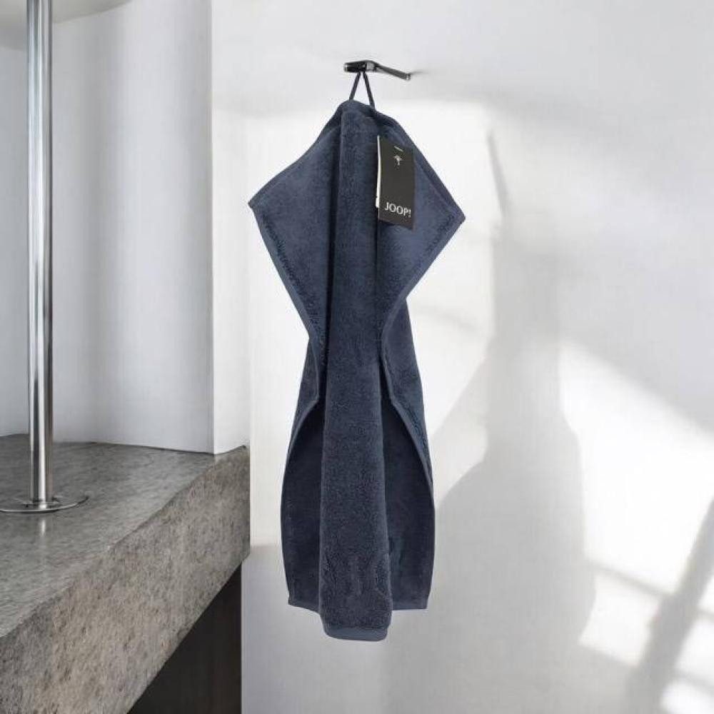 JOOP! Gästehandtuch Selection 1710 Uni Blau, (1)