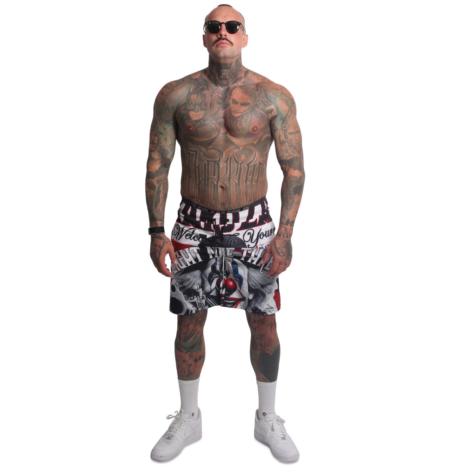 YAKUZA Boardshorts Welcome mit Doppelbund – Bild 4 von 5