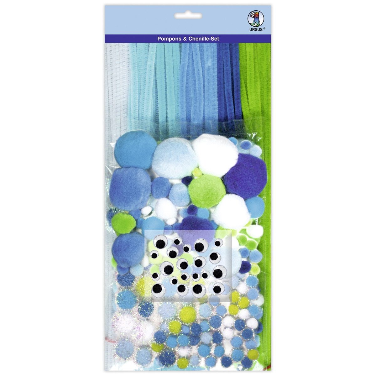 Pompon URSUS Pompons & Chenille Set 3 300 Teile