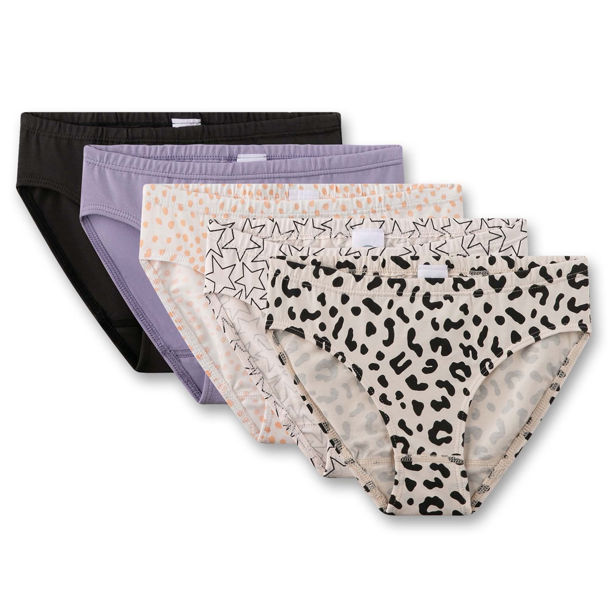 Slip Mädchen Slip 5er Pack Baumwollmischung