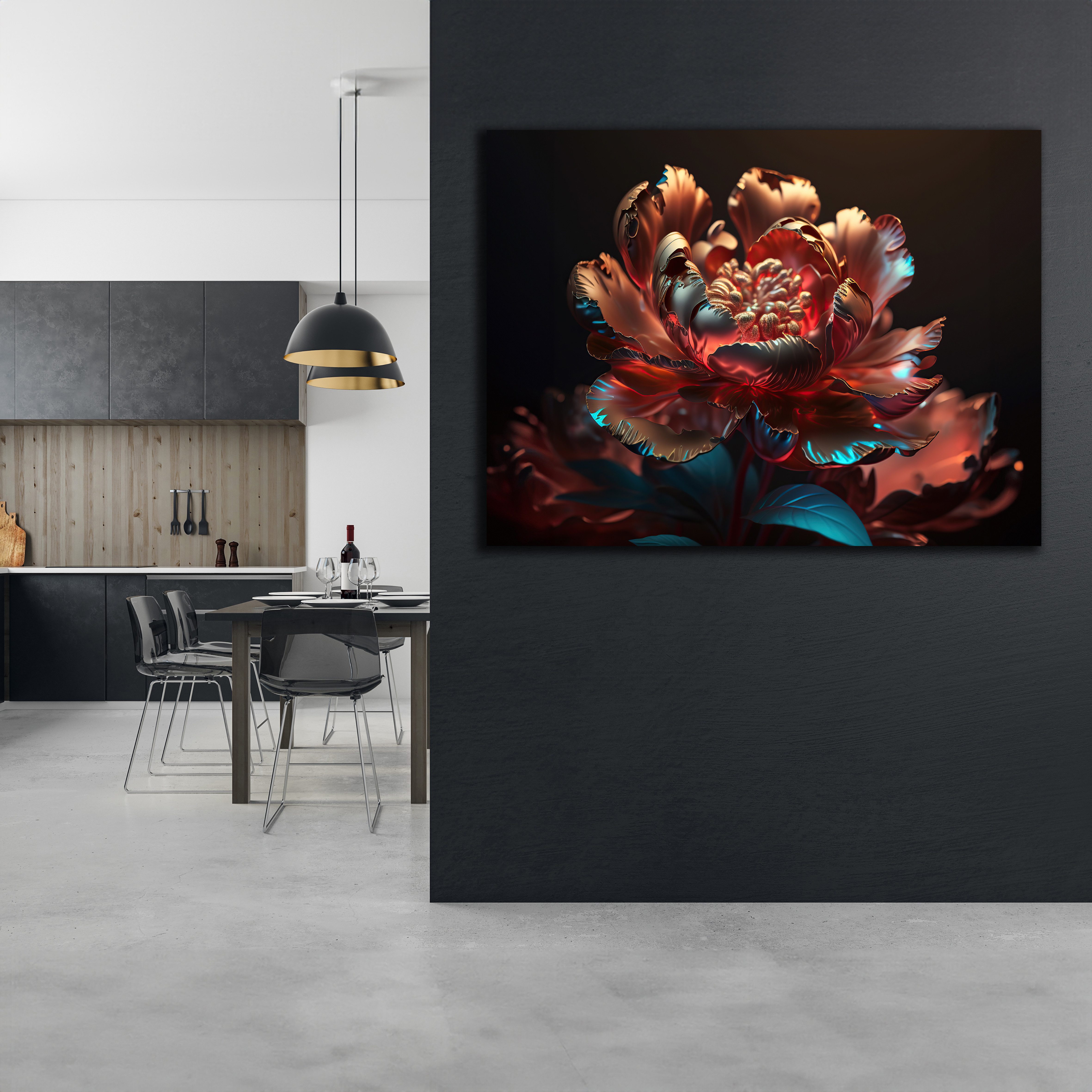 DARO Design Leinwandbild Modern Abstrakt Wandbilder günstig online kaufen