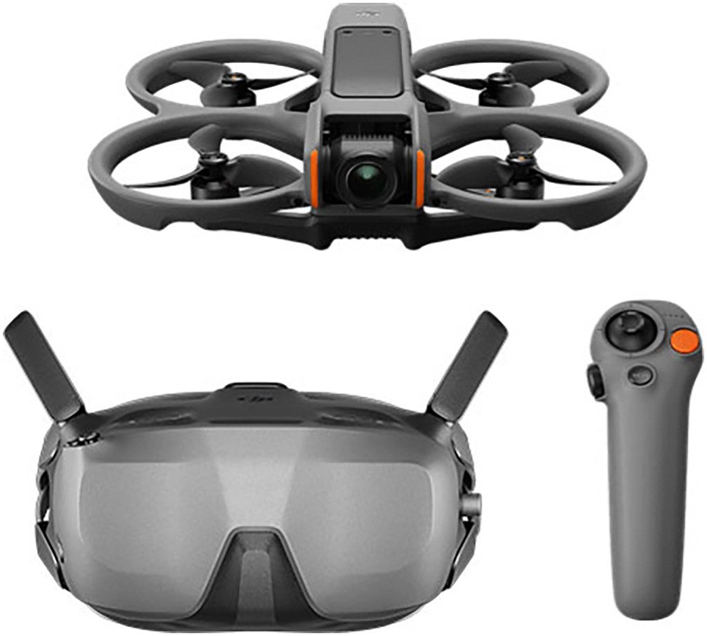 DJI Avata 2 Fly Smart Combo (ein Akku) Drohne (4K Ultra HD)
