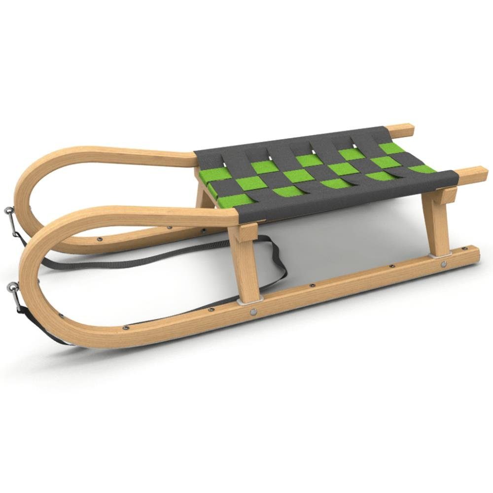 Kathrein Сани GmbH Hornschlitten Kathrein Сани Familienrodel Zweisitzer grau