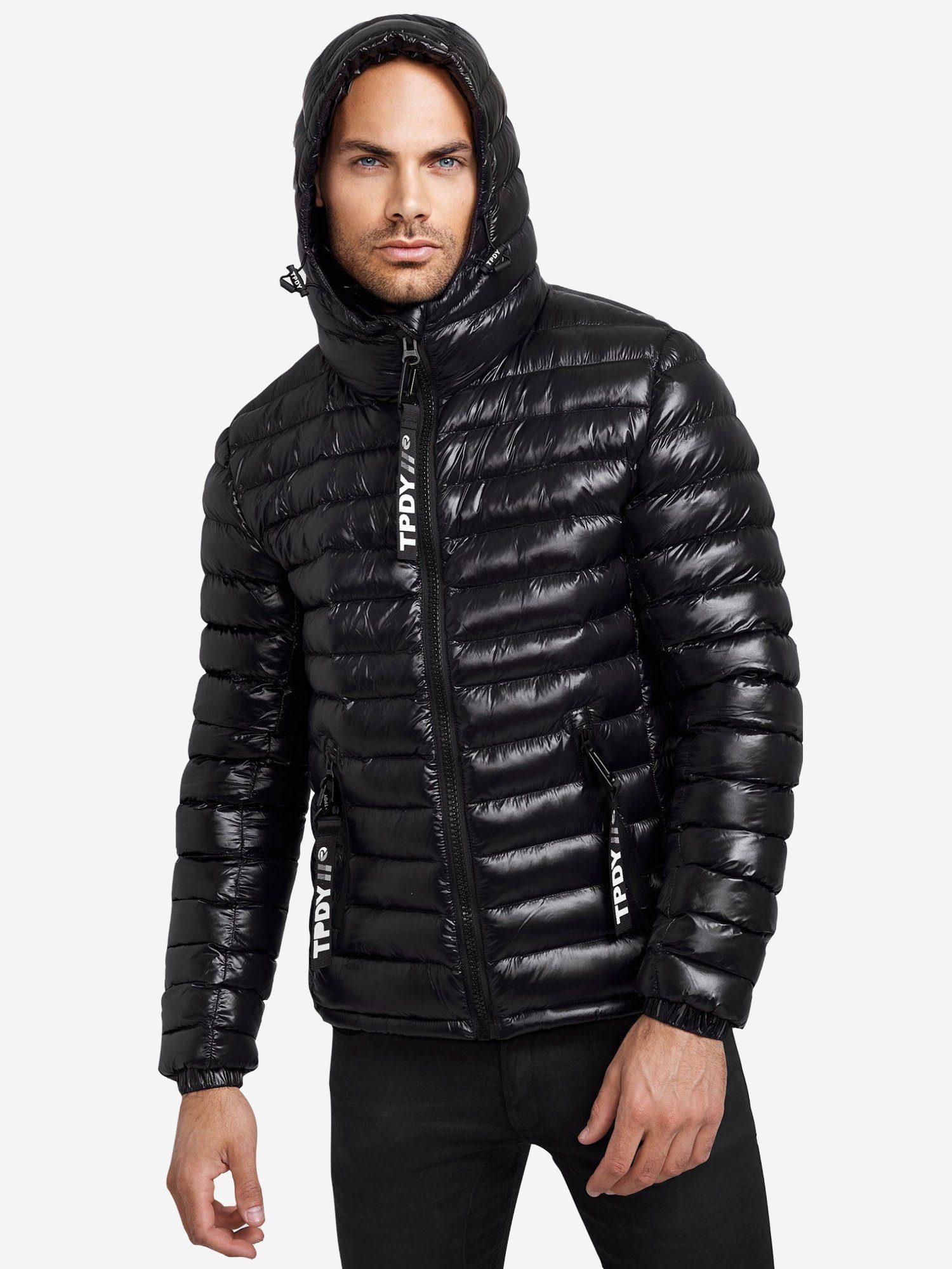 trueprodigy Winterjacke Adan Reflektierende Zipper