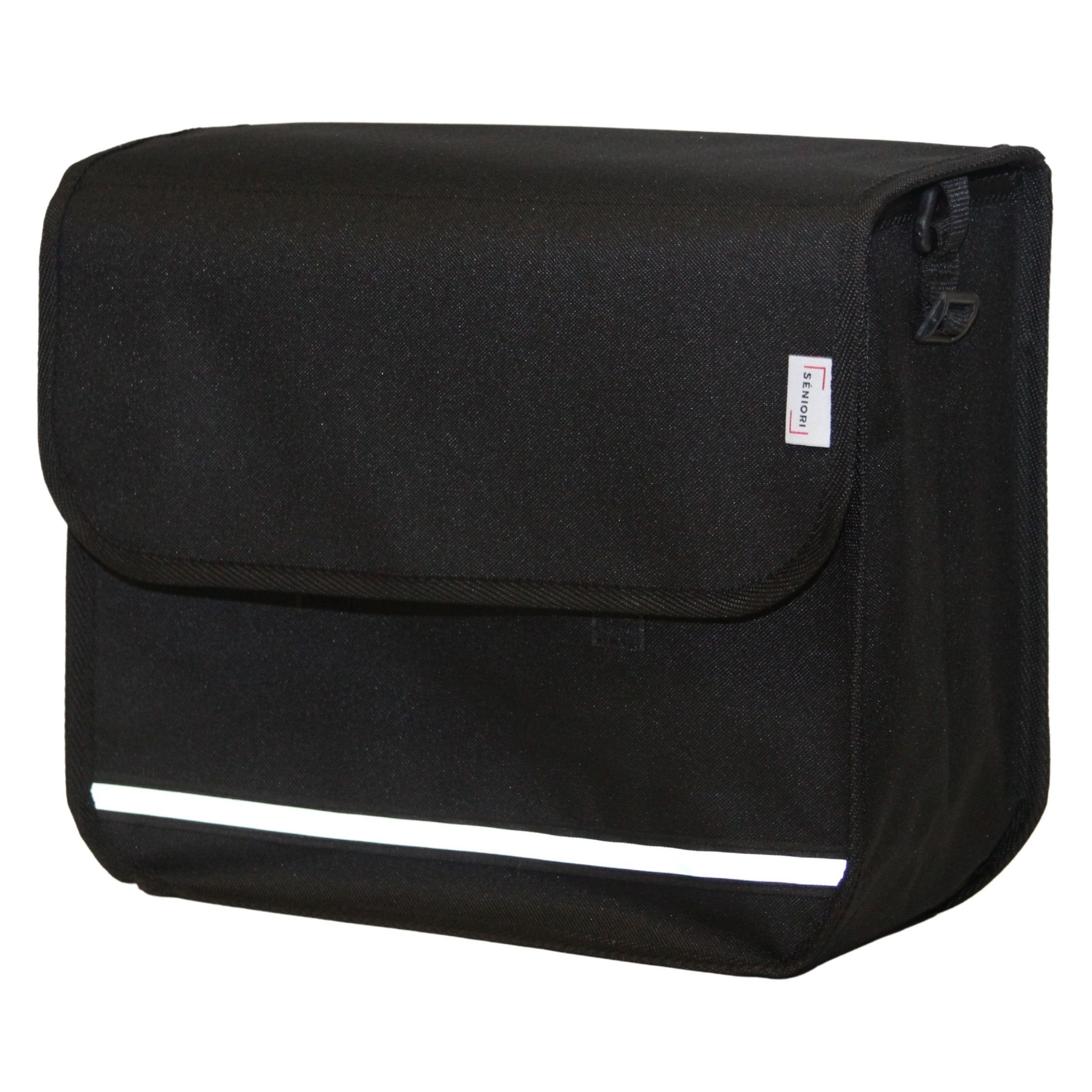 Seniori Aufbewahrungstasche SENIORI Rollator / Rollstuhl Tasche Rollatortasche Rollstuhltasche, 2. Schwarz_Classic – Bild 2 von 5