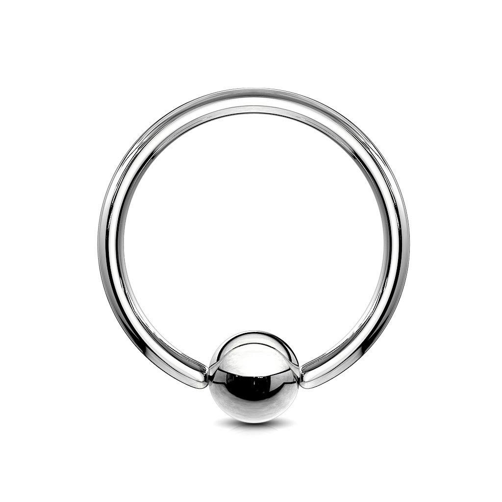 Nasenpiercing 1,2 bis 6mm BCR Ring Klemmring Ball Closure Ring Intimpiercing