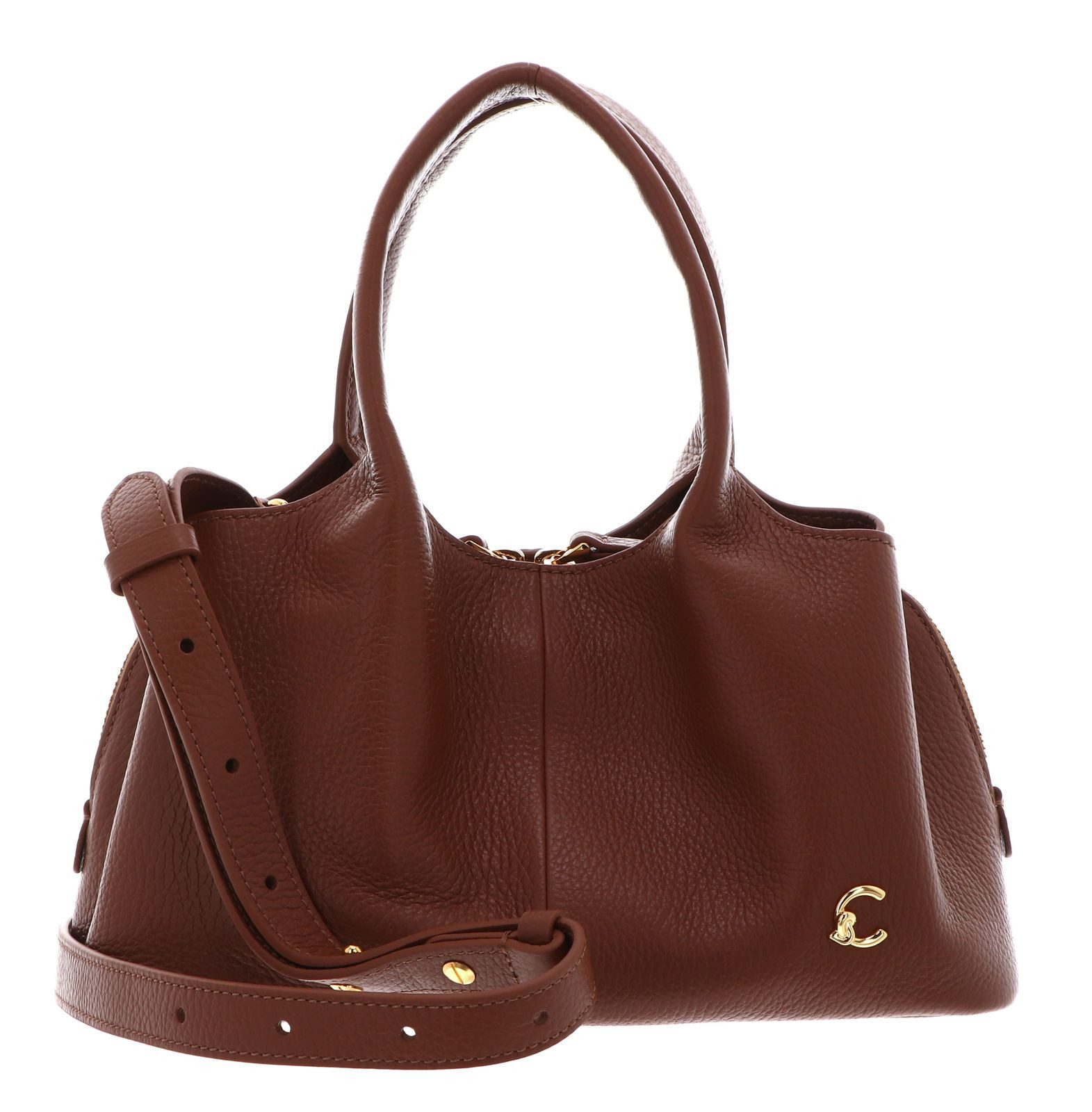 COCCINELLE Handtasche Handbag Grained Leather, aus echtem Rindsleder