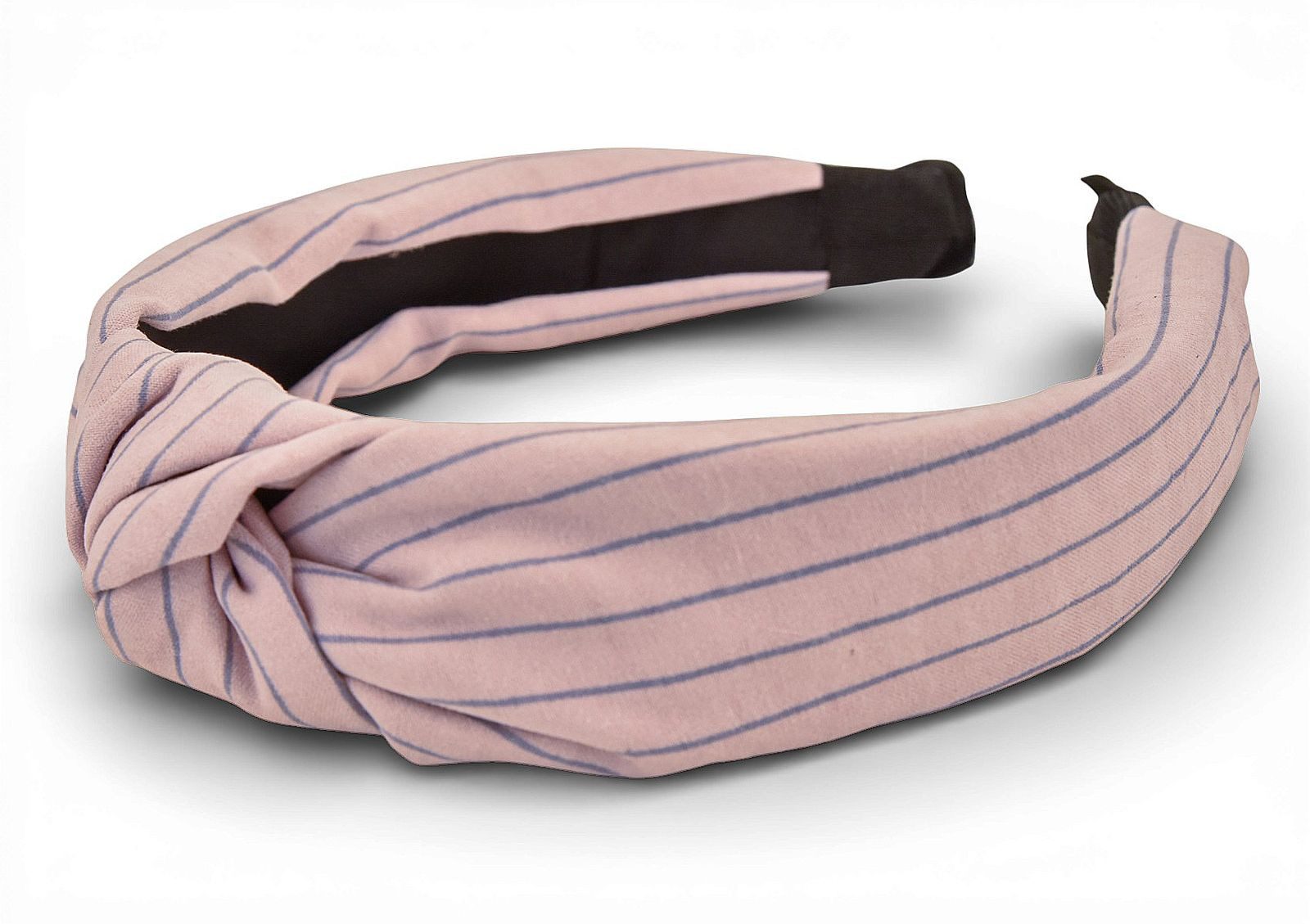 styleBREAKER Haarband, 1-tlg., Haarreif Gestreift mit Twist Knoten