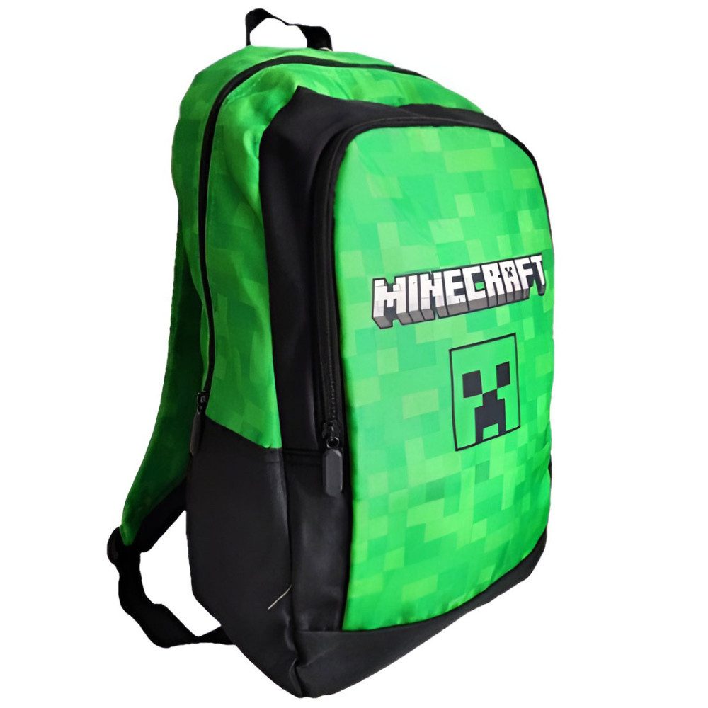 Minecraft Kinderrucksack Minecraft Creepers Schultasche, 40 cm Tasche (1-tlg)