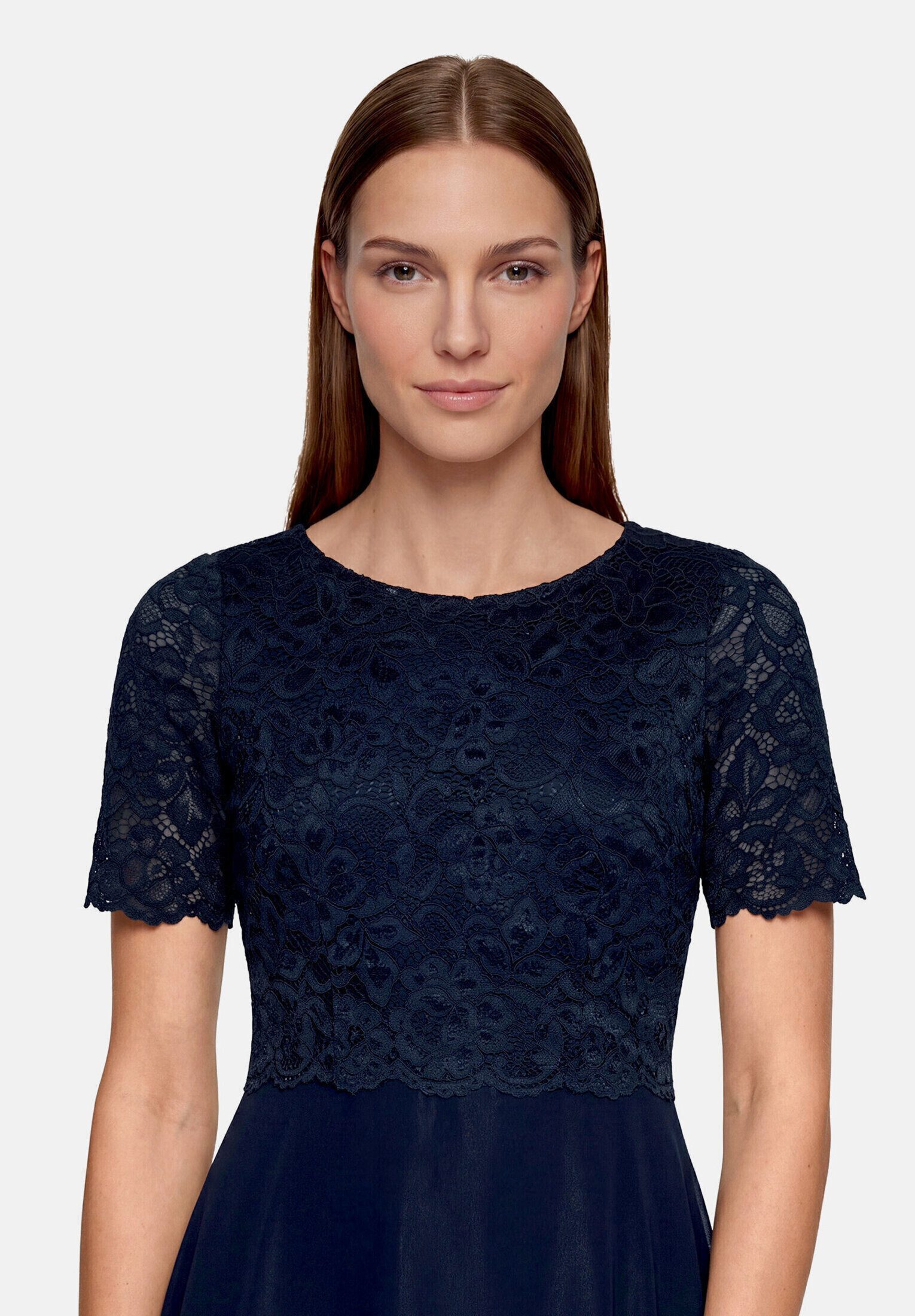 Vera Mont Cocktailkleid Damen mit Spitze Spitze