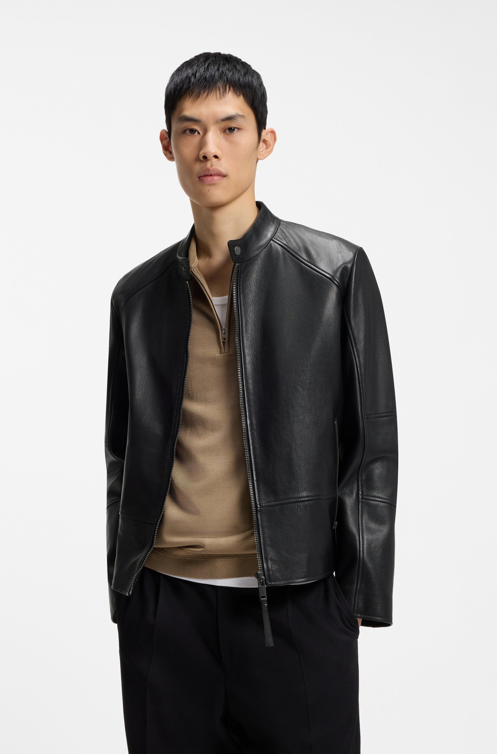 HUGO Lederjacke Likos
