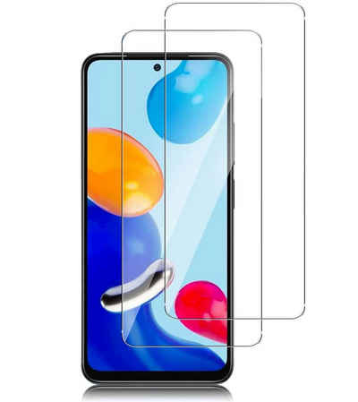 MSM Schutzfolie 2X Schutzglas Glasfolie für Xiaomi Redmi Note 11 / 11S Display Panzerfolie Full 9H