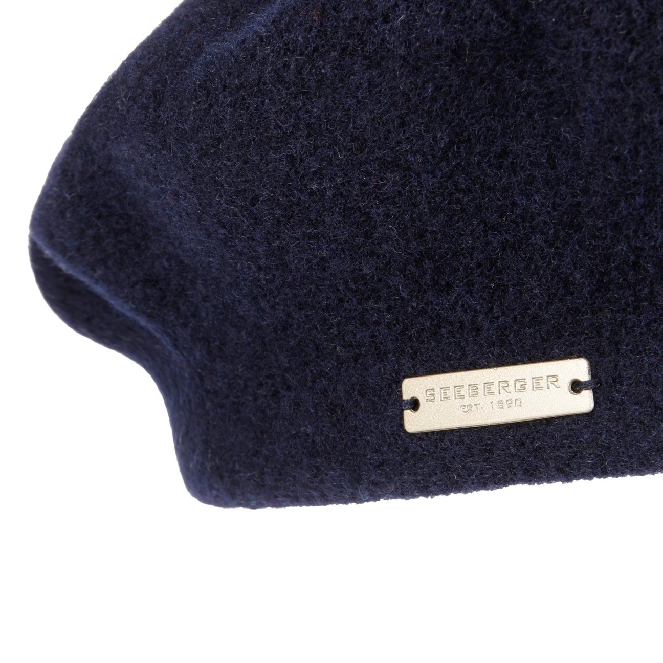 Seeberger Baskenmütze (1-St) Wollbaske