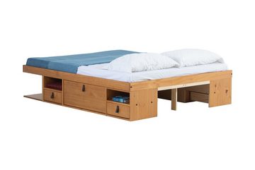 Memomad Schlafzimmer-Set Bali Set, (Spar-set (1 Bali Bett und 1 Bali Kopfteil), Memomad Bali Set), ideale Lösung für kleine Schlafzimmer