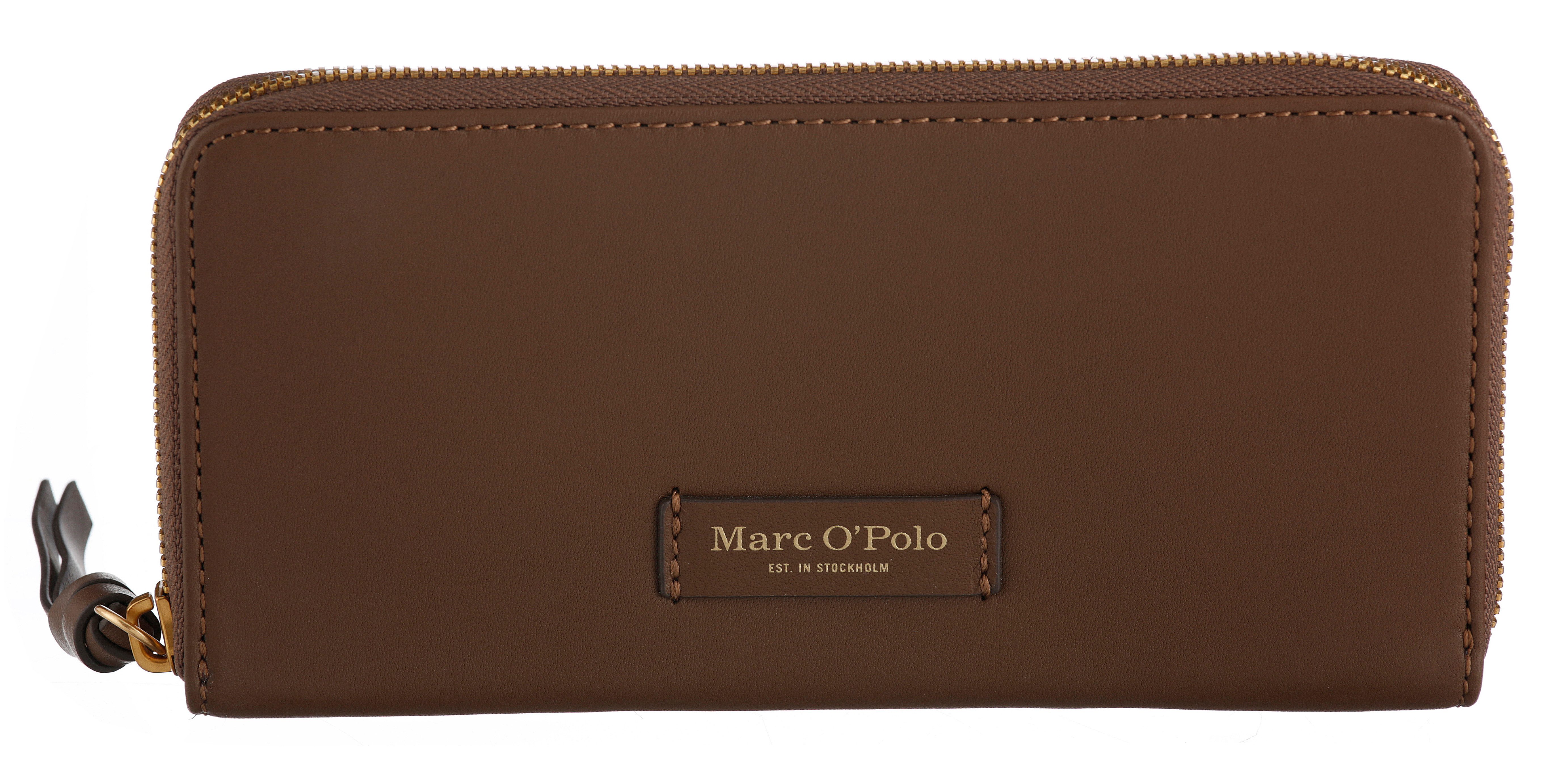 Marc O'Polo Accessories Geldbörse Finja, Damen Geldbeutel, Portemonnaie mit Logoprägung