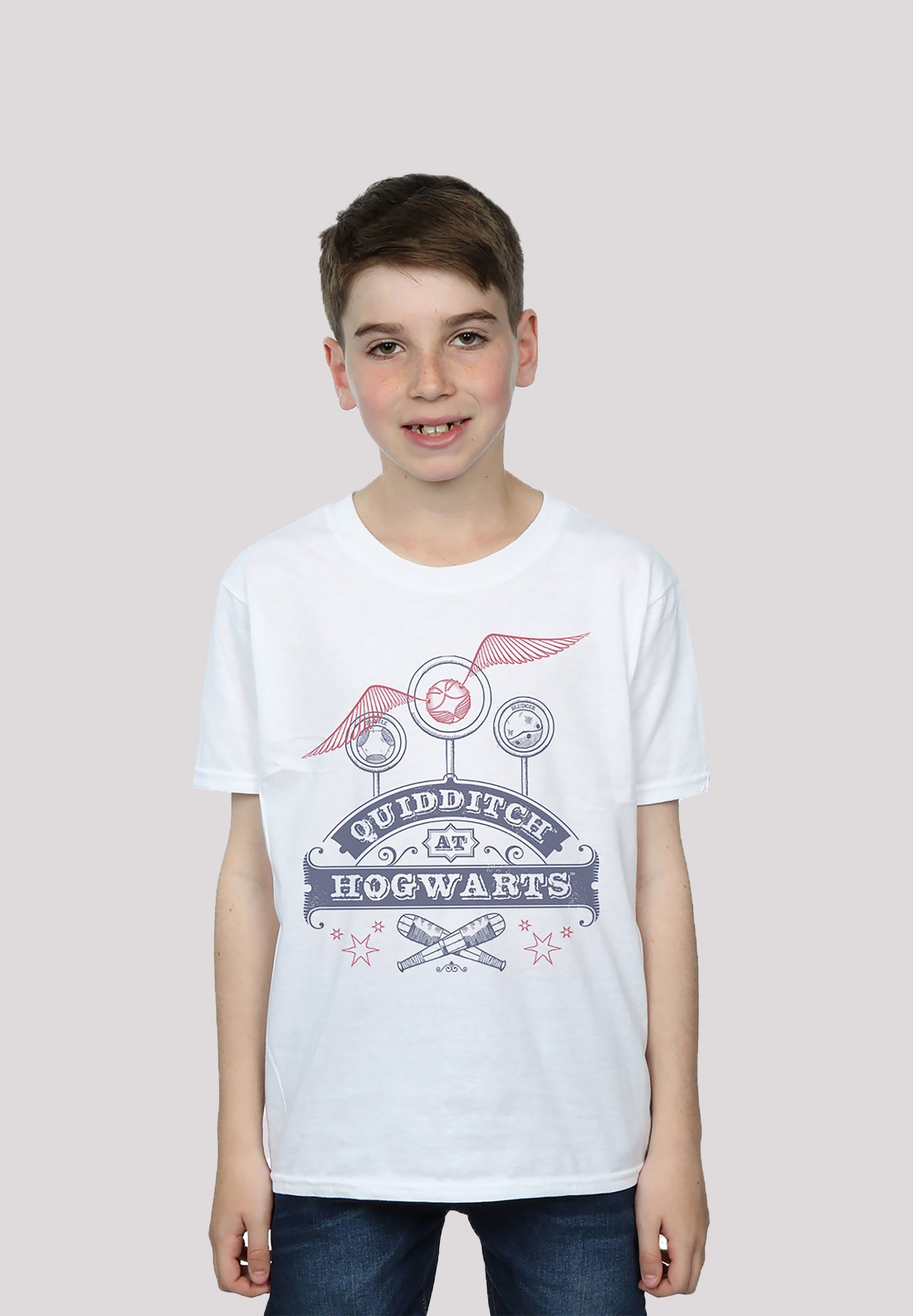 F4NT4STIC T-Shirt Harry Potter Quidditch Hogwarts Print