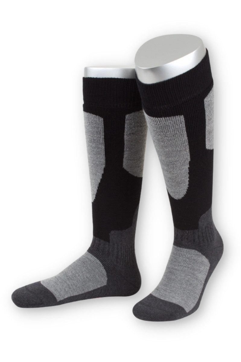 Trachtensocken Funktionsstrümpfe - SKI - schwarz