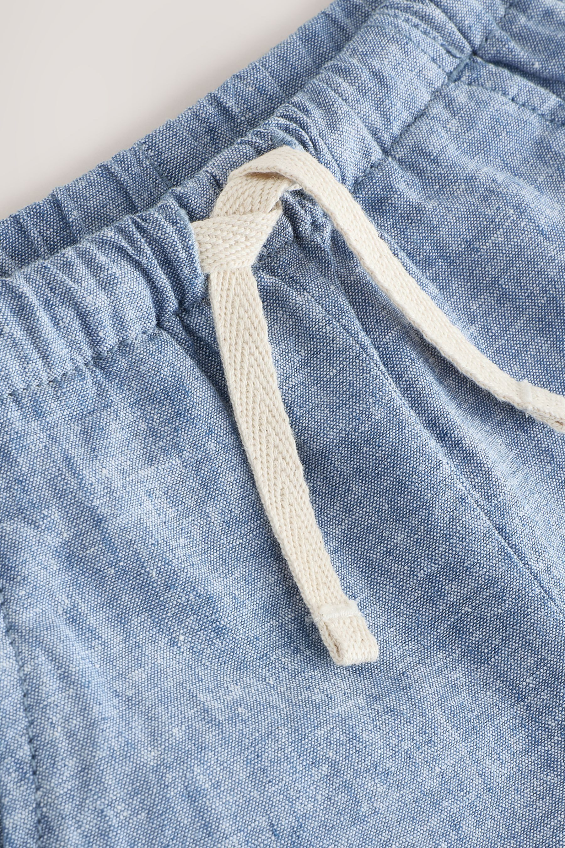 Next Shorts Schlupfshorts aus Leinenmischung (1-tlg) – Bild 3 von 5