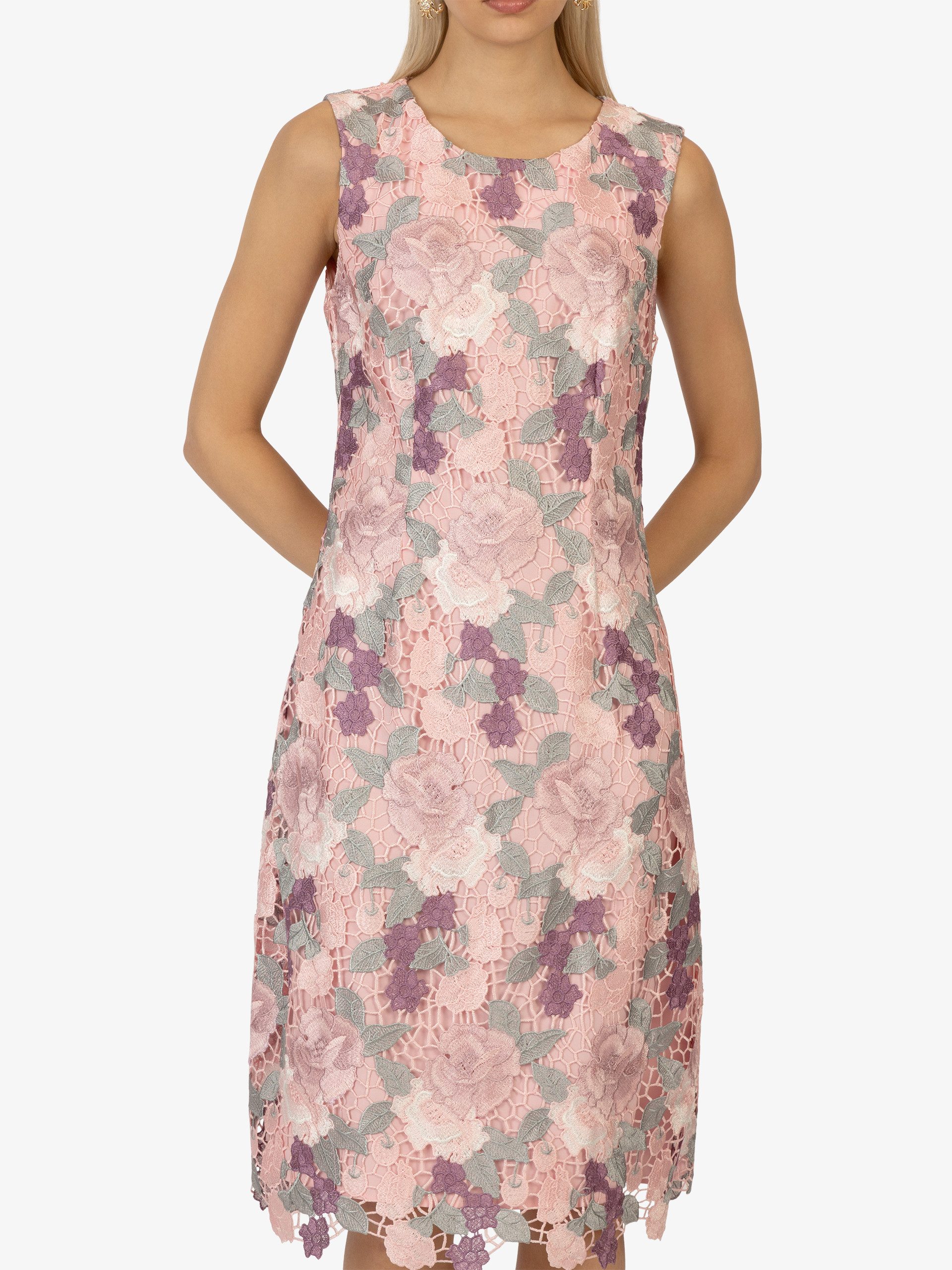 Kraimod Cocktailkleid mit floraler 3D-Struktur