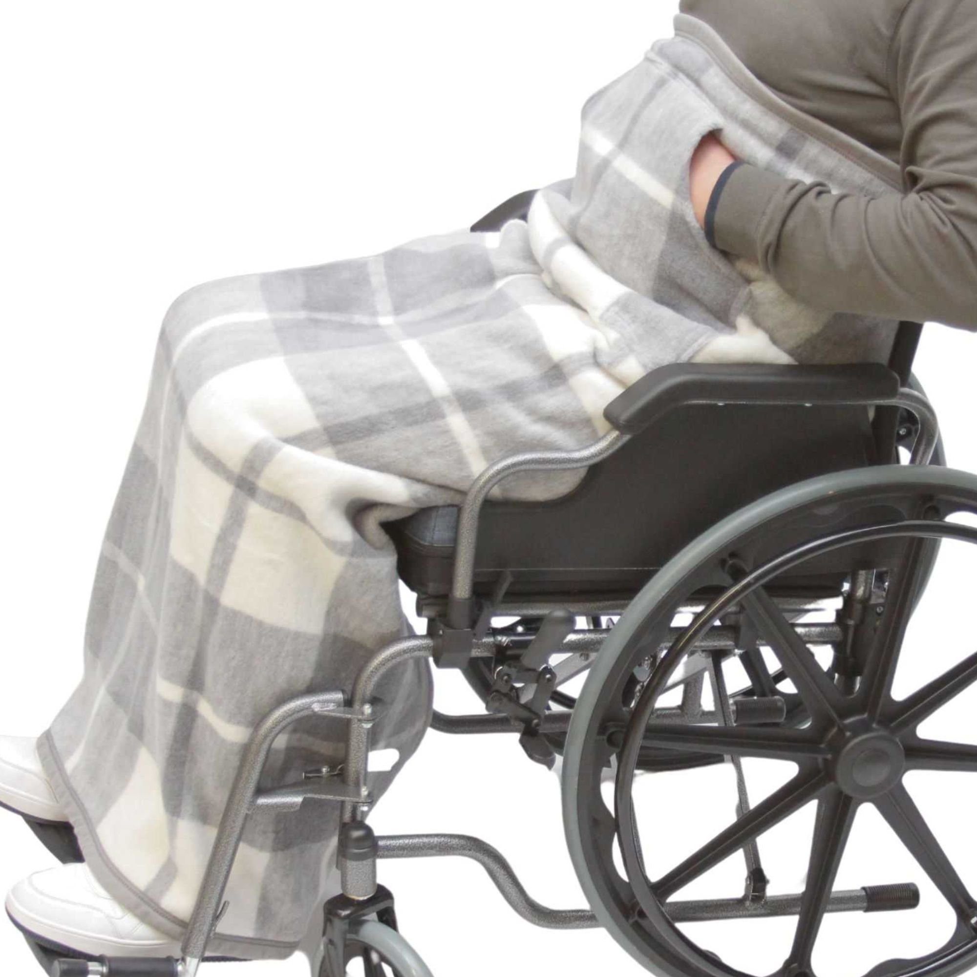 Decke für Rollstuhl Kniedecke Seniori, Rollstuhlfahrer warme Beindecke Outdoordecke Rollstuhldecke, für