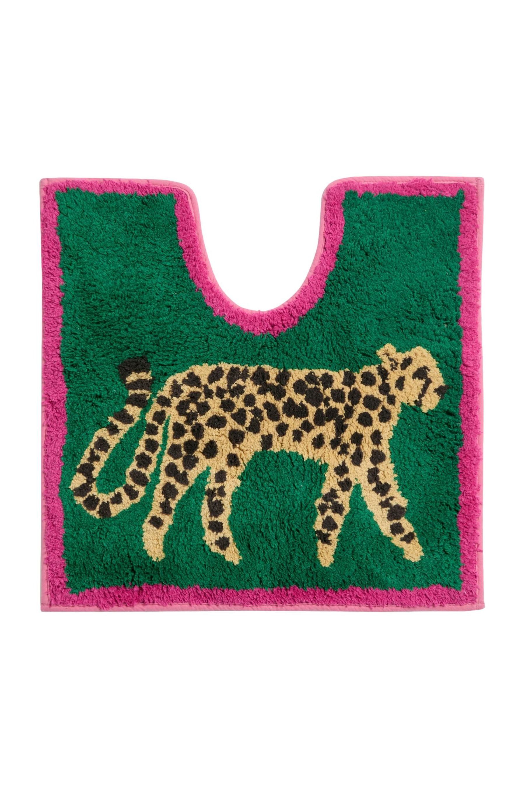 Next Badematte WC-Vorleger mit Gepardenmotiv, Höhe 50 mm, Baumwolle