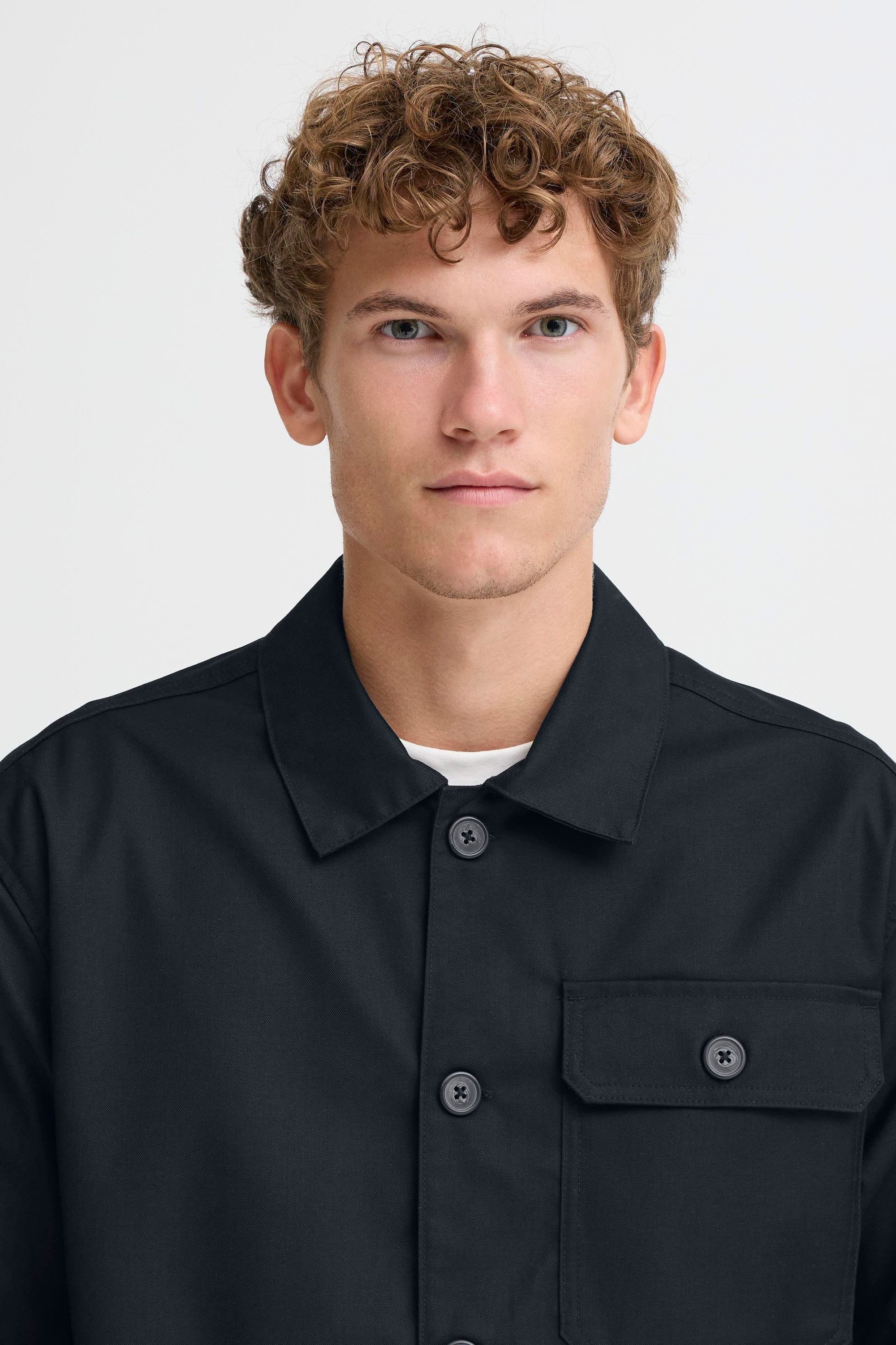 Casual Friday Hemdjacke CFEvans Overshirt Workwear-Hemd Jacke