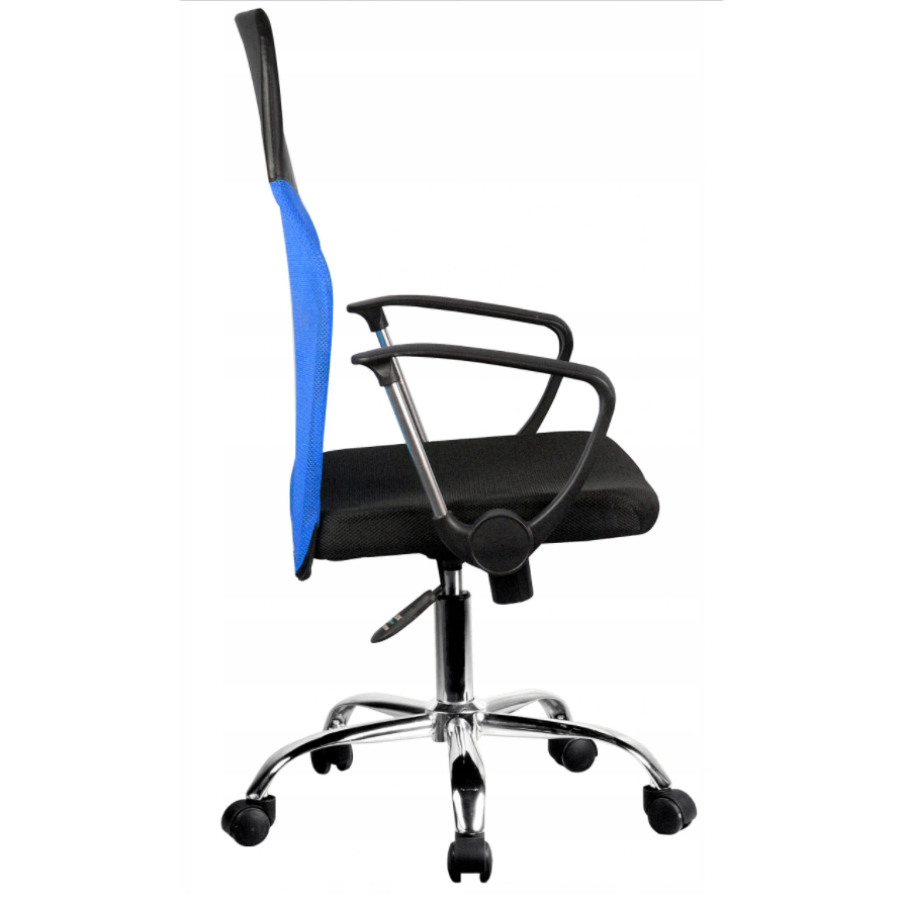 Blau mit Bürostuhl Bürostuhl höhenverstellbarer TOPESHOP – Ergonomischer Armlehnen