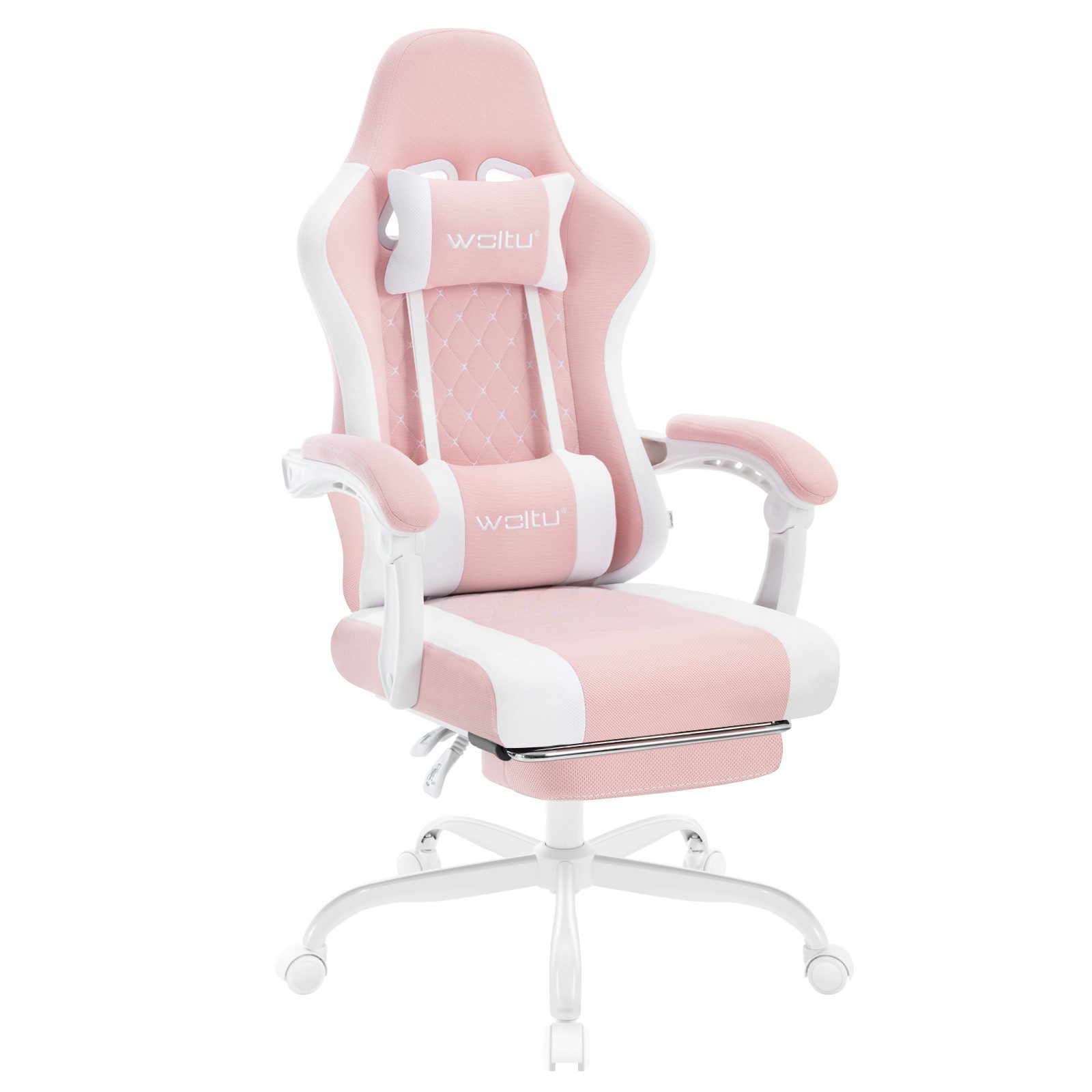 Woltu Gaming-Stuhl (1 St), mit Massagefunktion, ergonomisch, 150 kg, Netzstoff