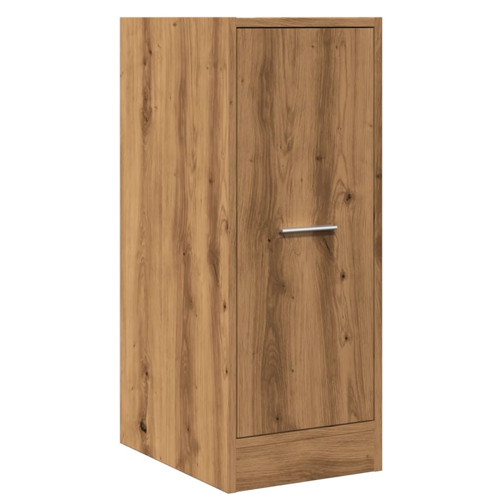 vidaXL Apothekerschrank 30 x 41 x 775 cm Apothekerschrank Artisan-Eiche 30x41x77,5 cm Spanplat