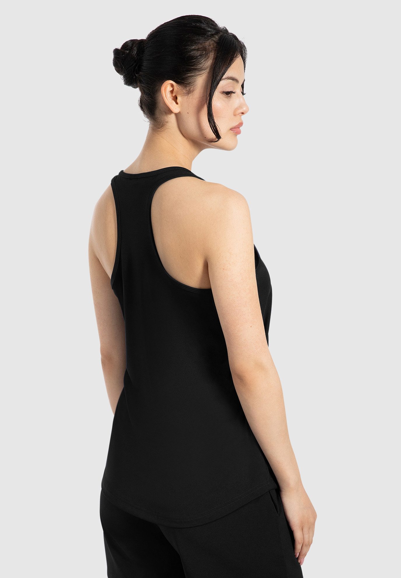 Smilodox Tanktop Meggy, Racerback Sporttop, taillierte Passform & elastisches Material Atmungsaktives Unterhemd, Workout Freizeit Yoga Fitness Layering