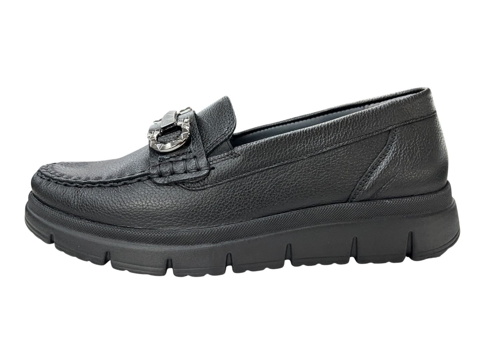 Waldläufer Waldläufer Damen Mokassin H-Pina 906505-139-001 schwarz Mokassin