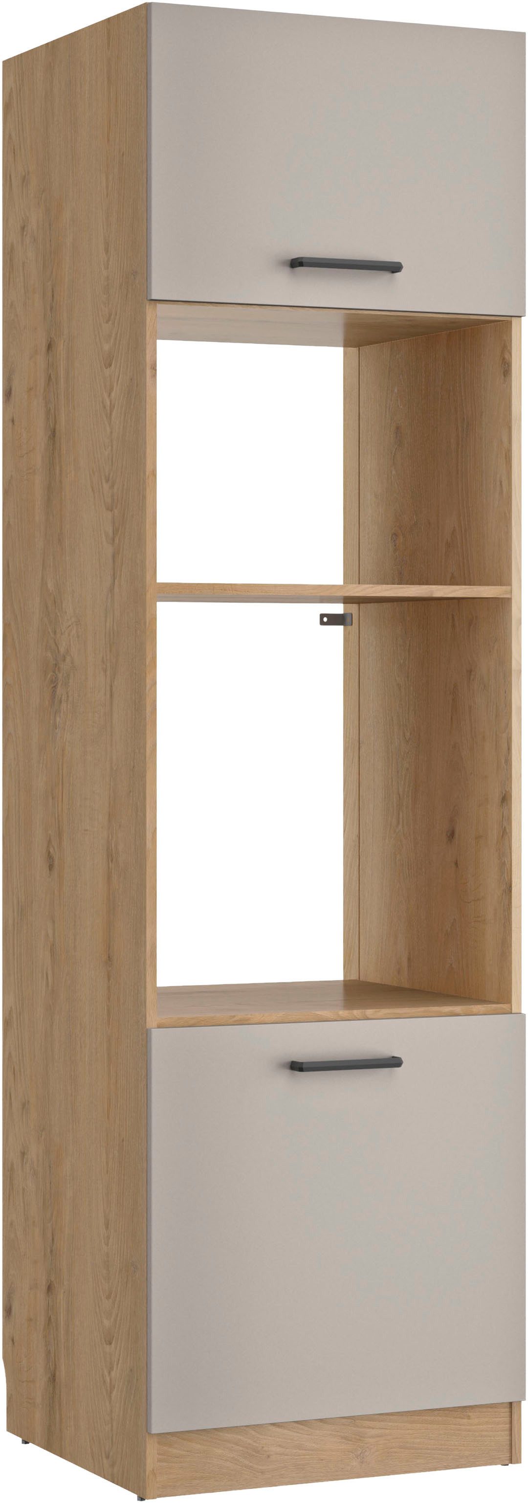 Gami Küchenzeile Set D B180 ALPAGA, (Set), Viel Stauraum auf kleinem Raum