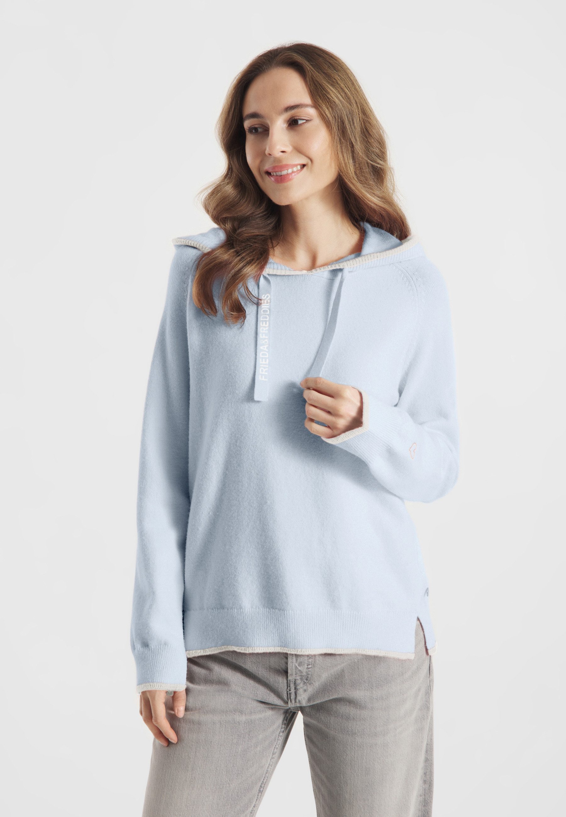 Frieda & Freddies NY Kapuzensweatshirt Hoody (1-tlg) günstig online kaufen