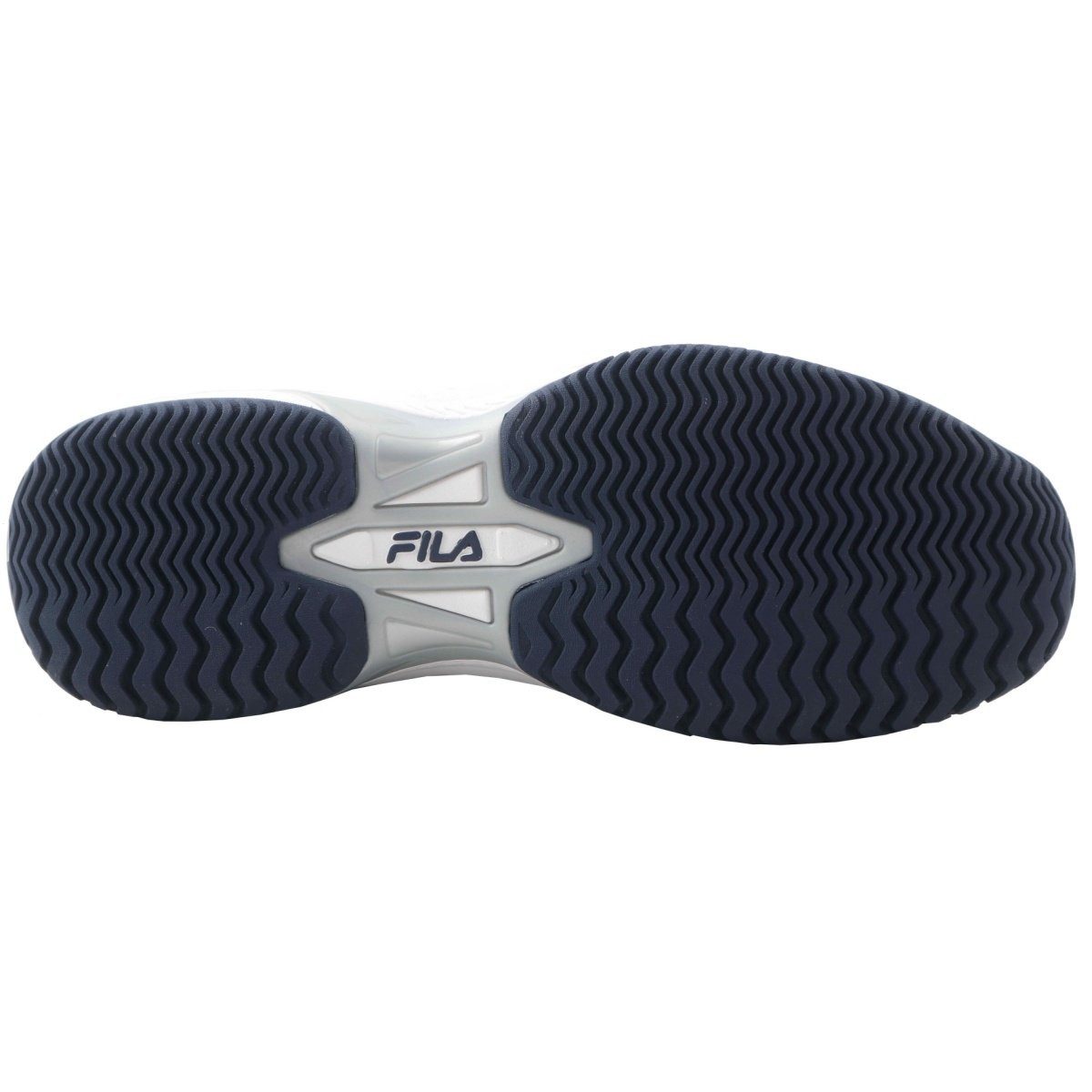 Fila Veloce Clay/Sandplatz weiss/dunkelblau Herren Tennisschuh