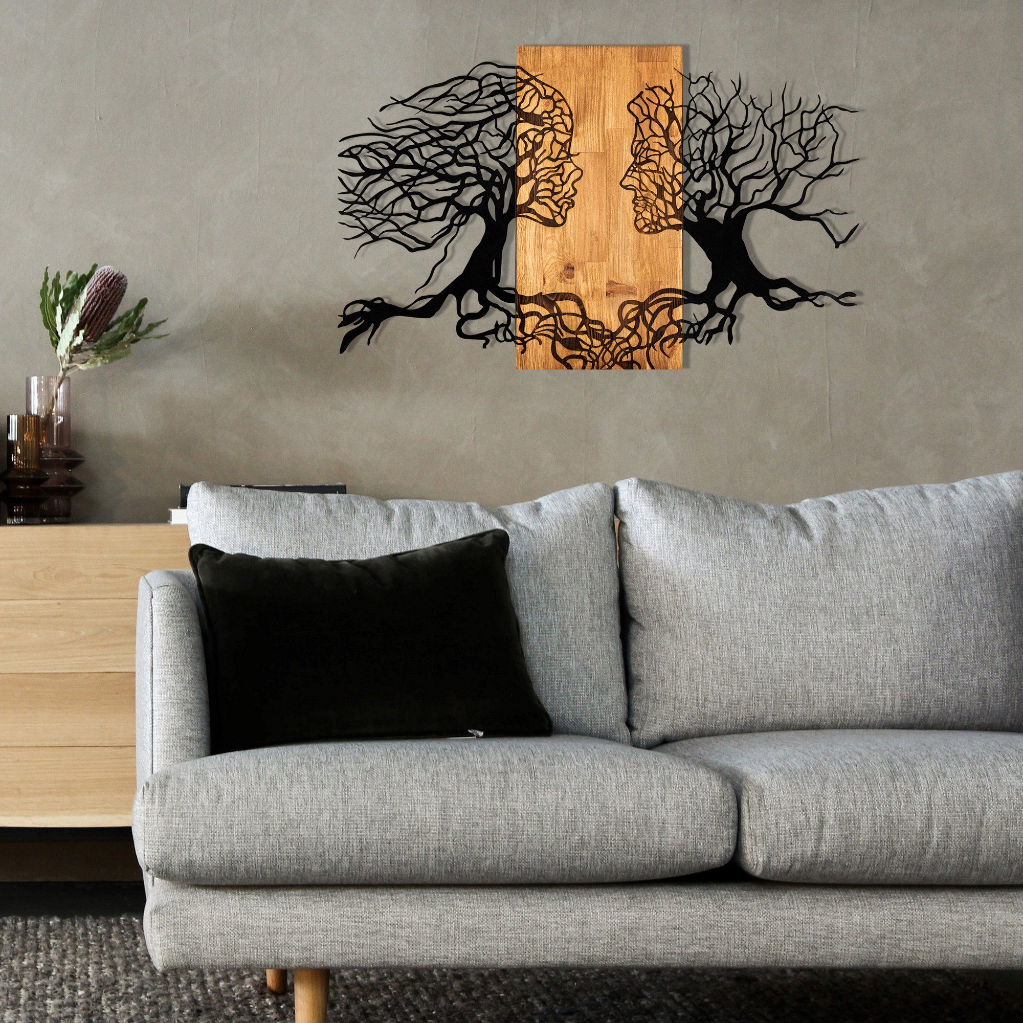 Wallity Wanddekoobjekt 100% METAL (Thickness: 1,2 günstig online kaufen