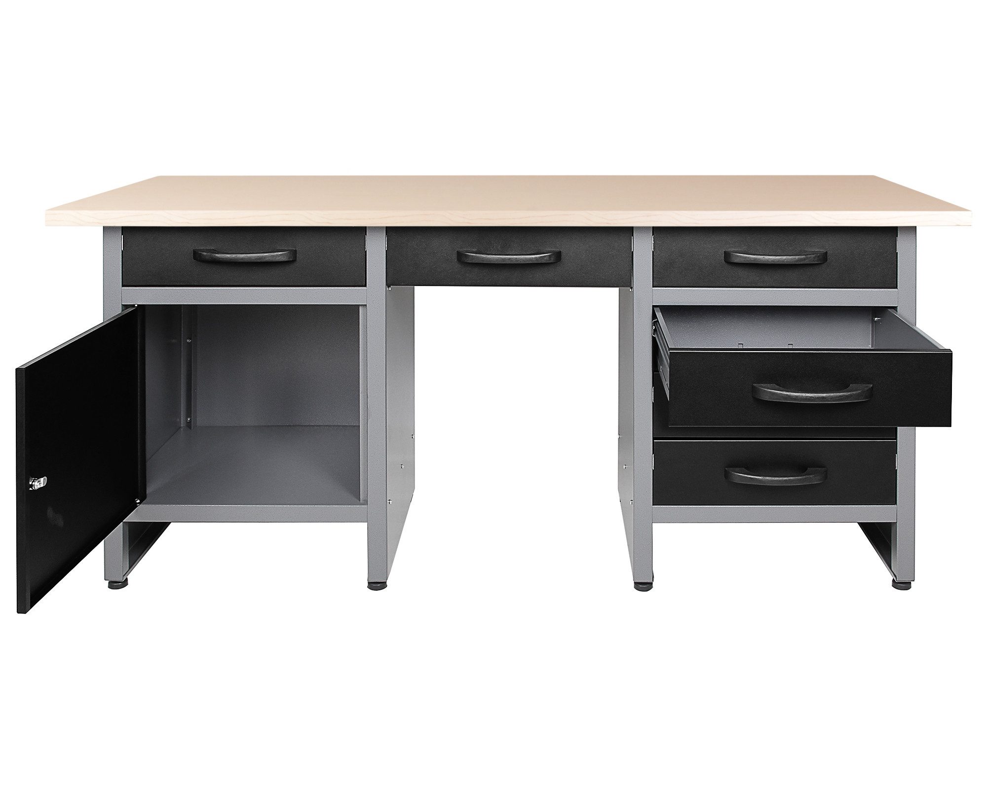 ONDIS24 Werkbank Ondis24 Werkbank Arbeitsplatte 160cm Werktisch Montagewerkbank