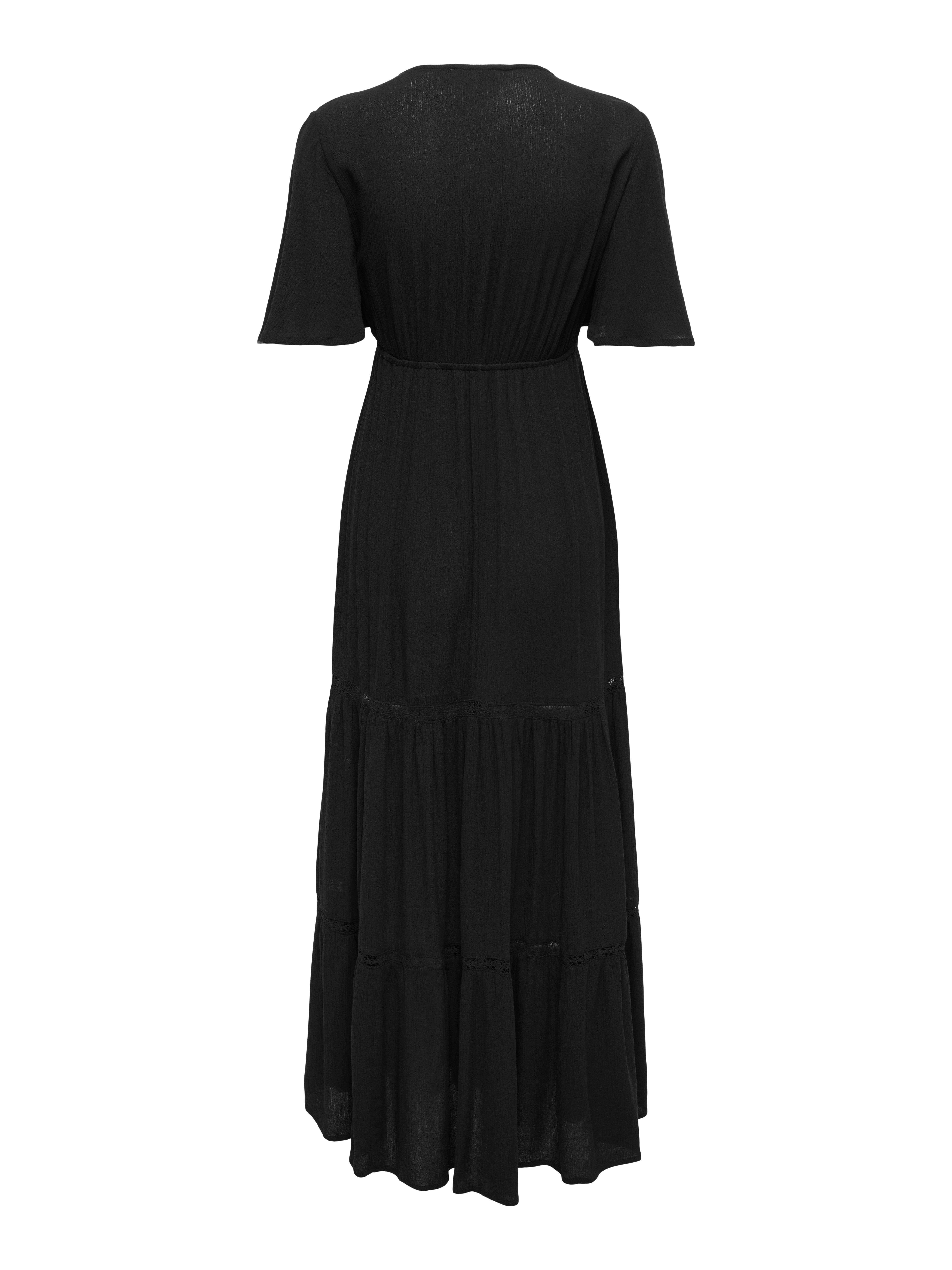 ONLY Maxikleid ONLMYA CHIARA S/S LONG V DRESS WVN Viskose