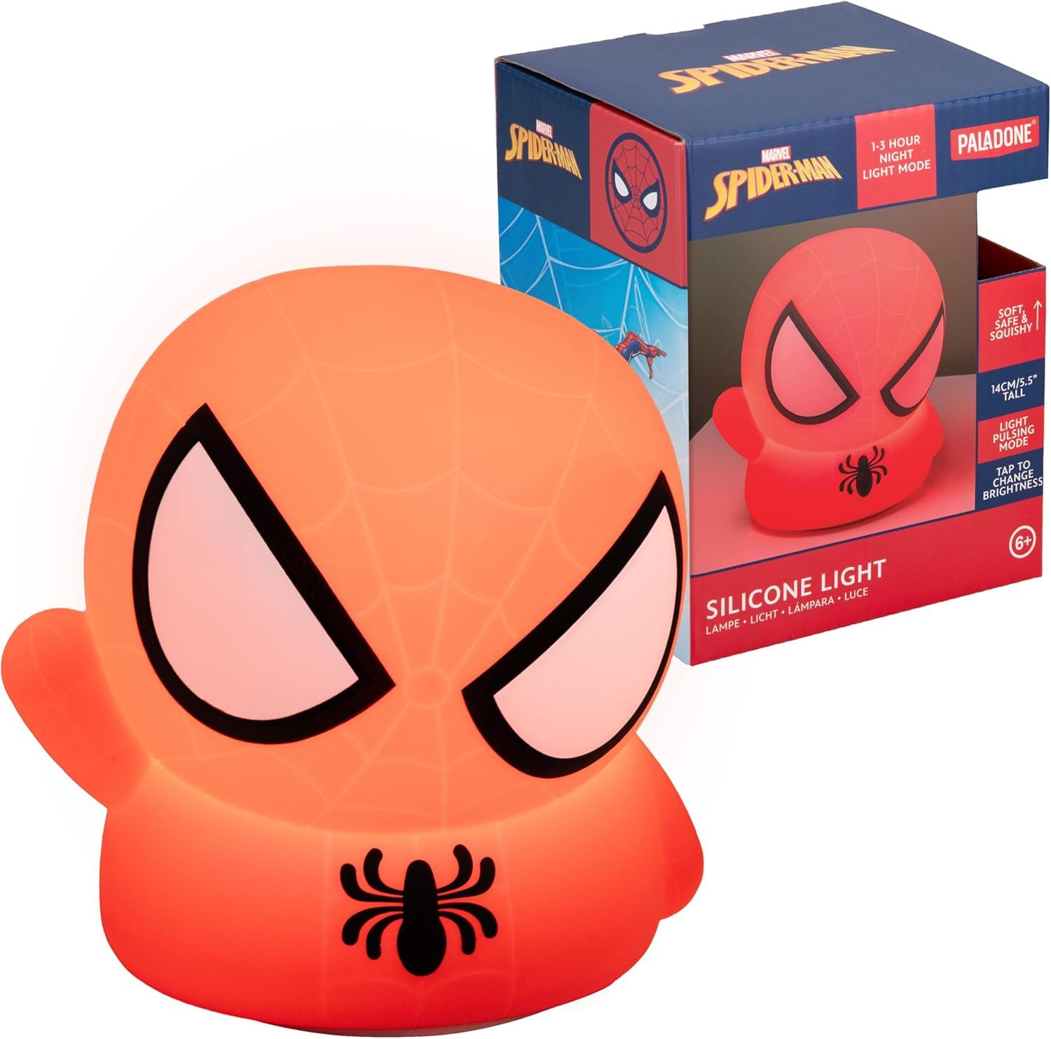Paladone Dekolicht Spiderman Squishy Lampe, LED günstig online kaufen