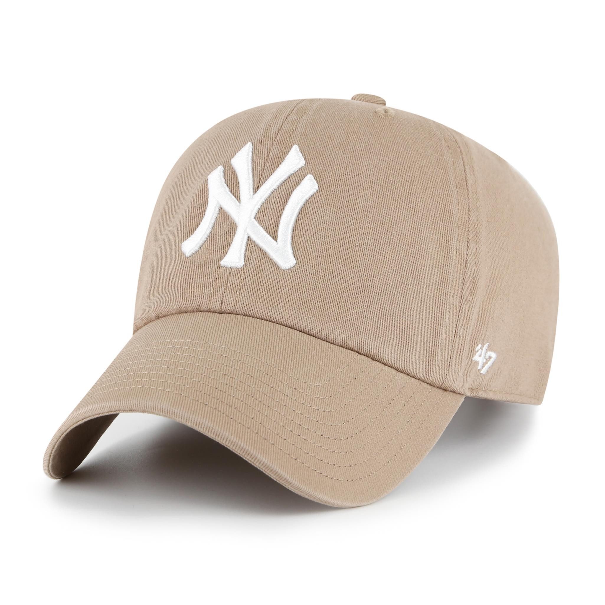'47 Brand Baseball Cap '47 Brand MLB New York Yankees '47 CLEAN UP Cap (Basecap, Basecap, Clean Up Cap)