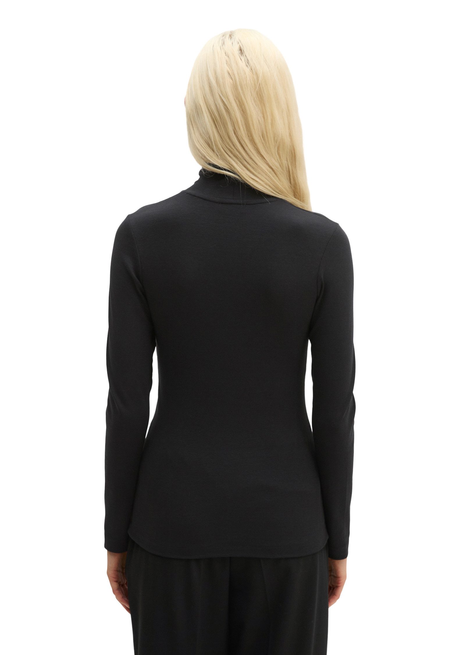 Marc O'Polo Langarmshirt aus TENCEL™ Modal-Baumwolle-Mix