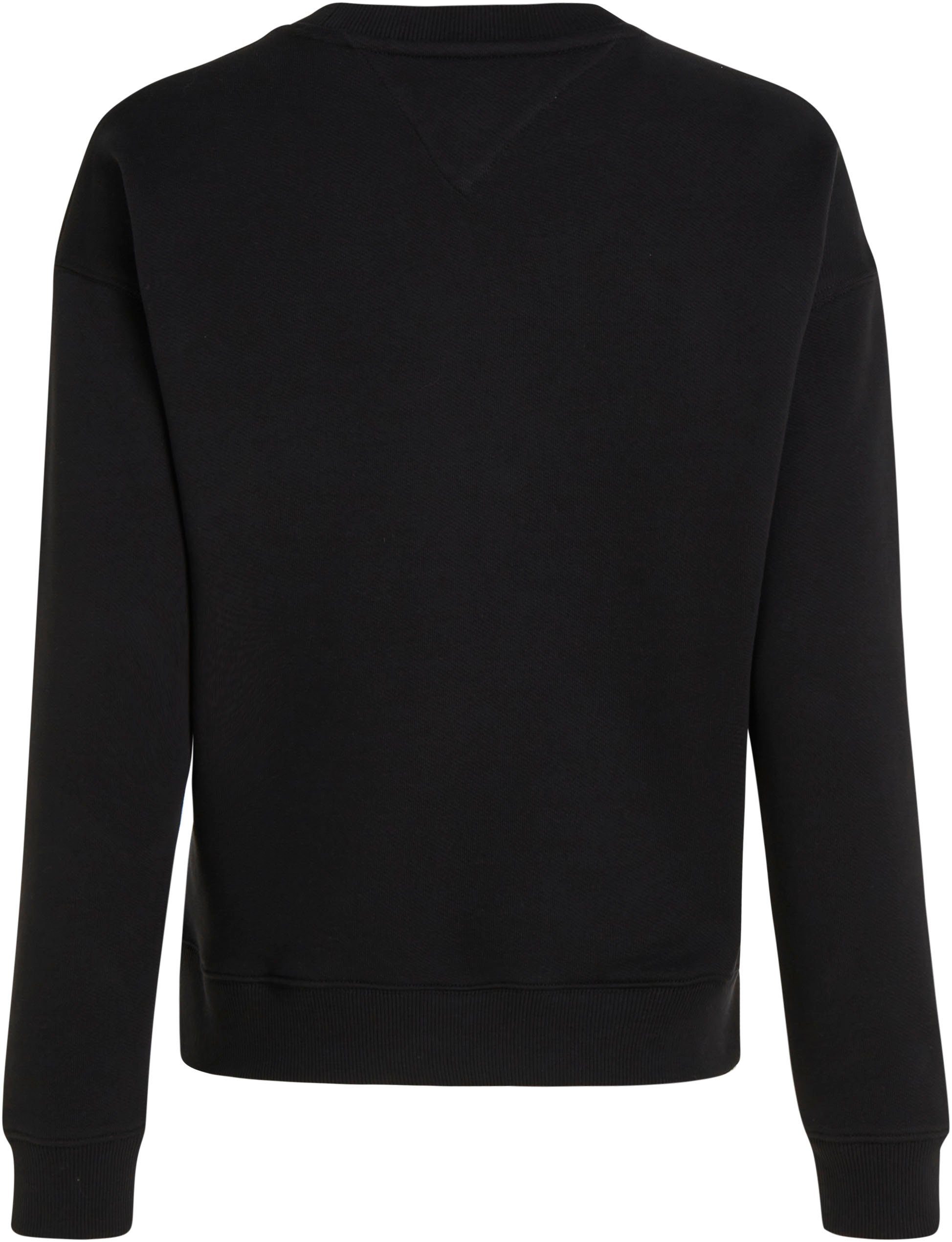 Tommy Jeans Curve Sweatshirt TJW Black CREW BXY BADGE EXT